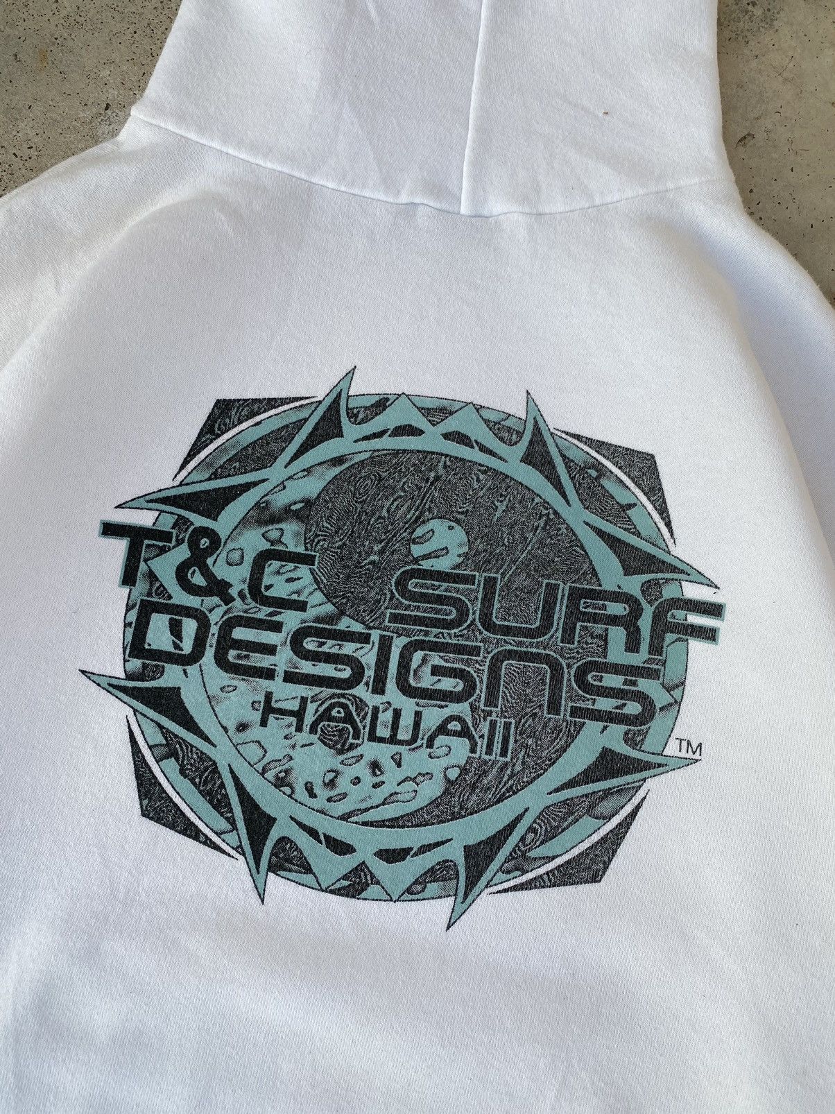 Vintage 🔥VINTAGE 90s T&C SURF DESIGN HOODIES MADE IN USA Size US XL / EU 56 / 4 - 4 Thumbnail