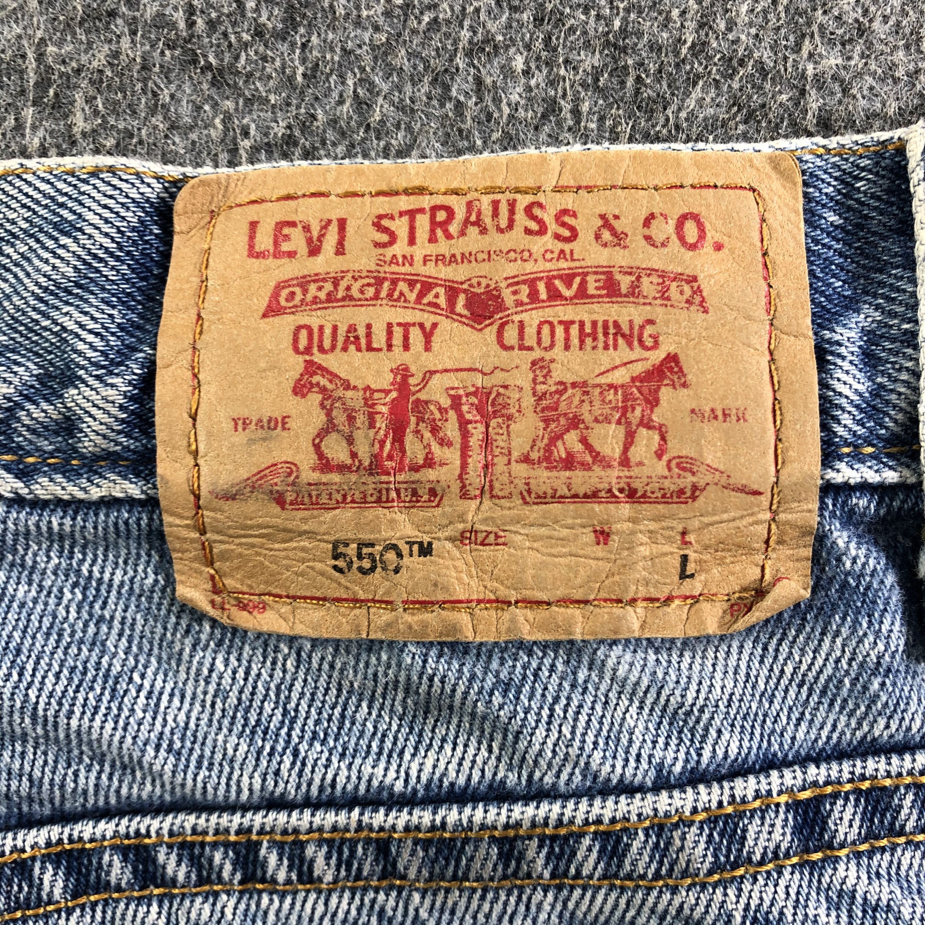 Levi's Vintage Levis 550 Jeans-J3447 Size 34" / US 12 / IT 48 - 5 Thumbnail