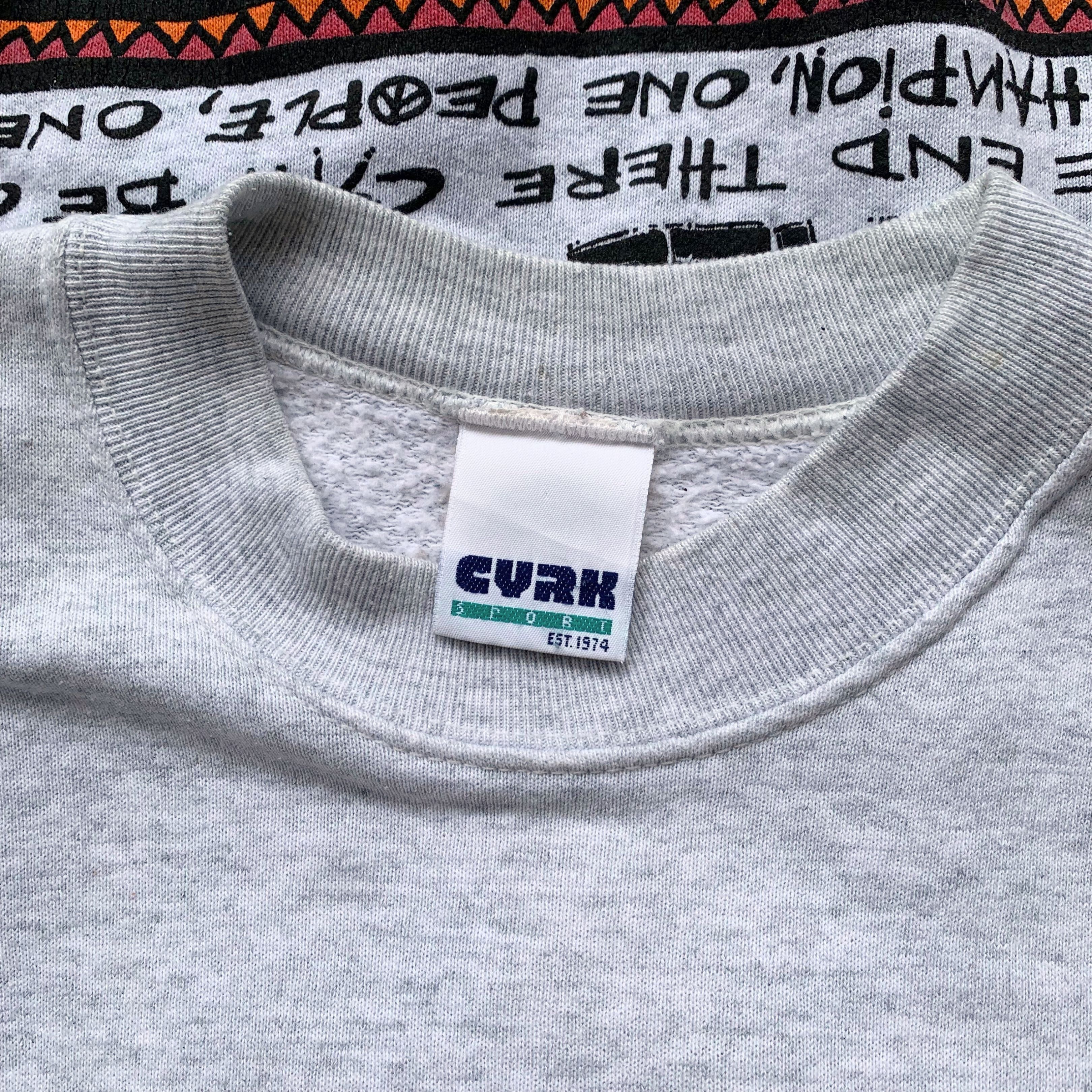 Vintage African Nation Football Champions 1990s Cyrk Sport Sweater Size US M / EU 48-50 / 2 - 8 Thumbnail