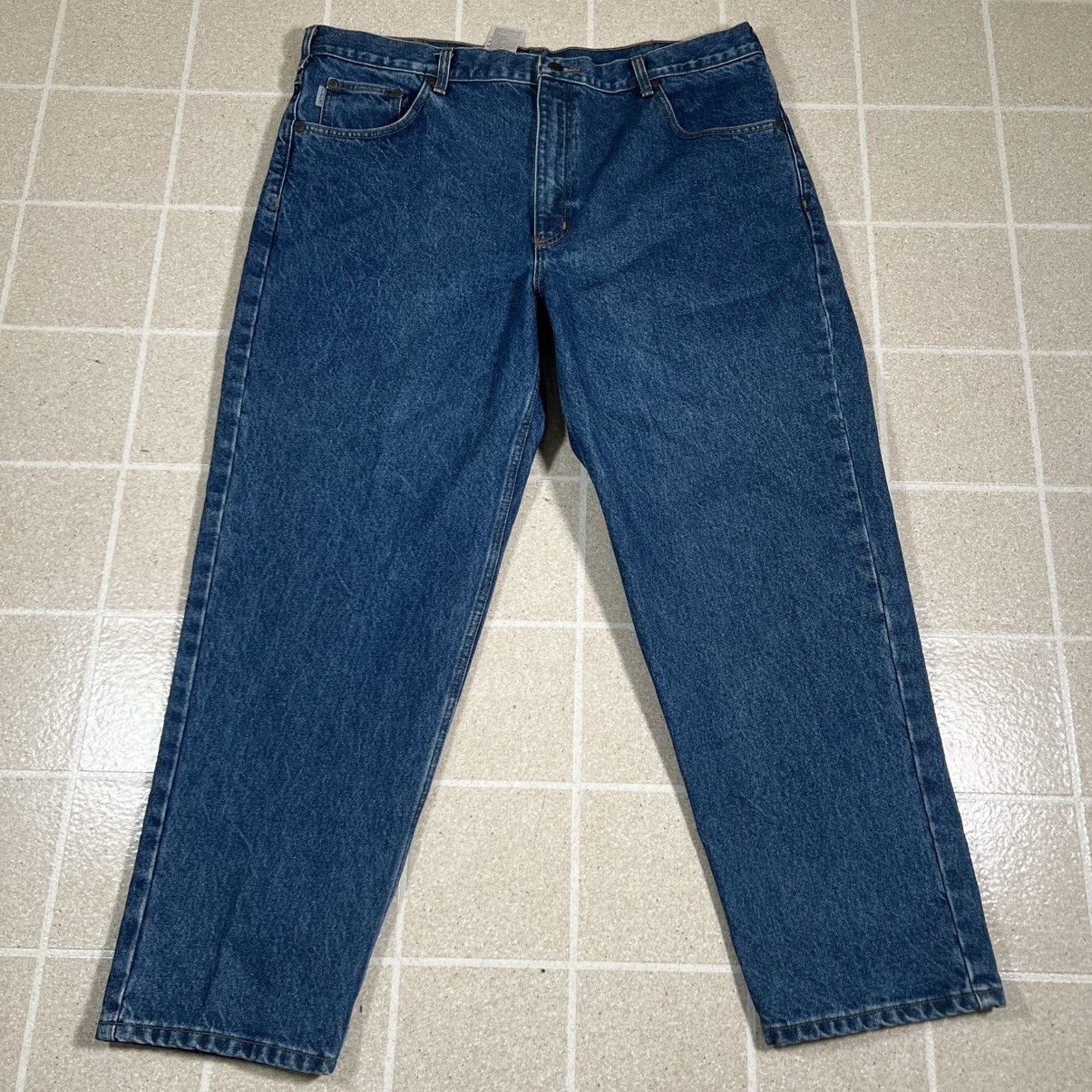 Carhartt Carhartt Jeans 38x29 Mens 100% Cotton Tapered Leg Workwear Size US 38 / EU 54 - 4 Thumbnail