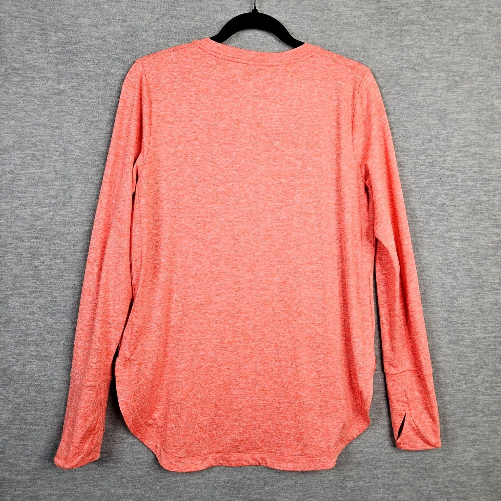 Athleta Athleta Women’s Orange Long Sleeve Gym workout Top Size M Size M / US 6-8 / IT 42-44 - 6 Thumbnail