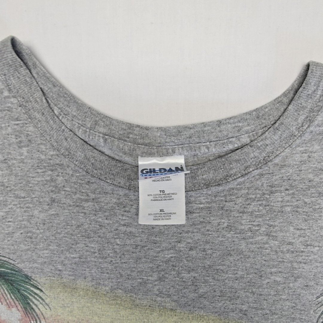 Gildan Vintage Car Surfboard Tropical Shirt Gray XL Car Beach Tee Size US XL / EU 56 / 4 - 5 Thumbnail