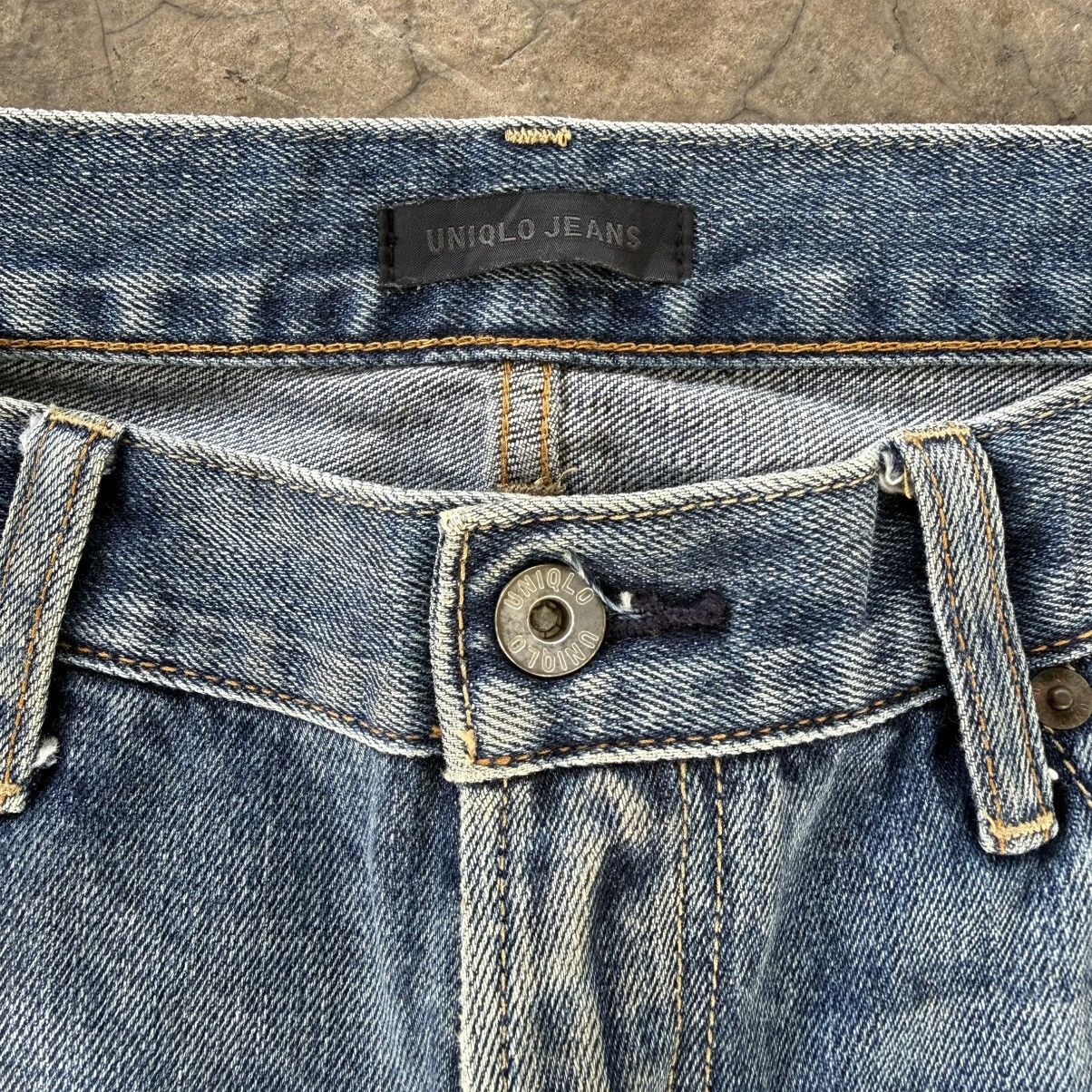 Japanese Brand W34x30 Vintage Japanese Streetwear Faded Denim Jean Size US 34 / EU 50 - 4 Thumbnail