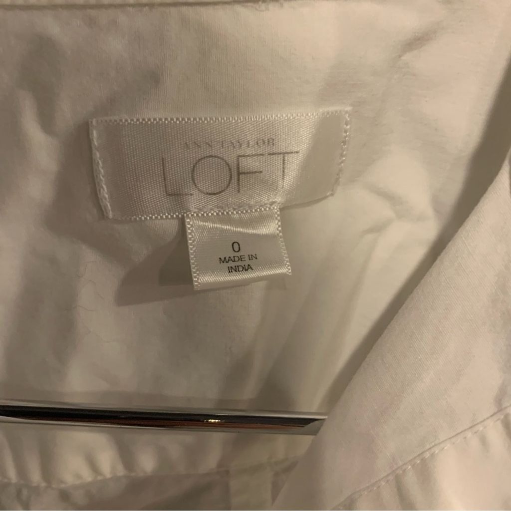 Loft Women’s Loft Button Down Shirt Size XS / US 0-2 / IT 36-38 - 2 Thumbnail
