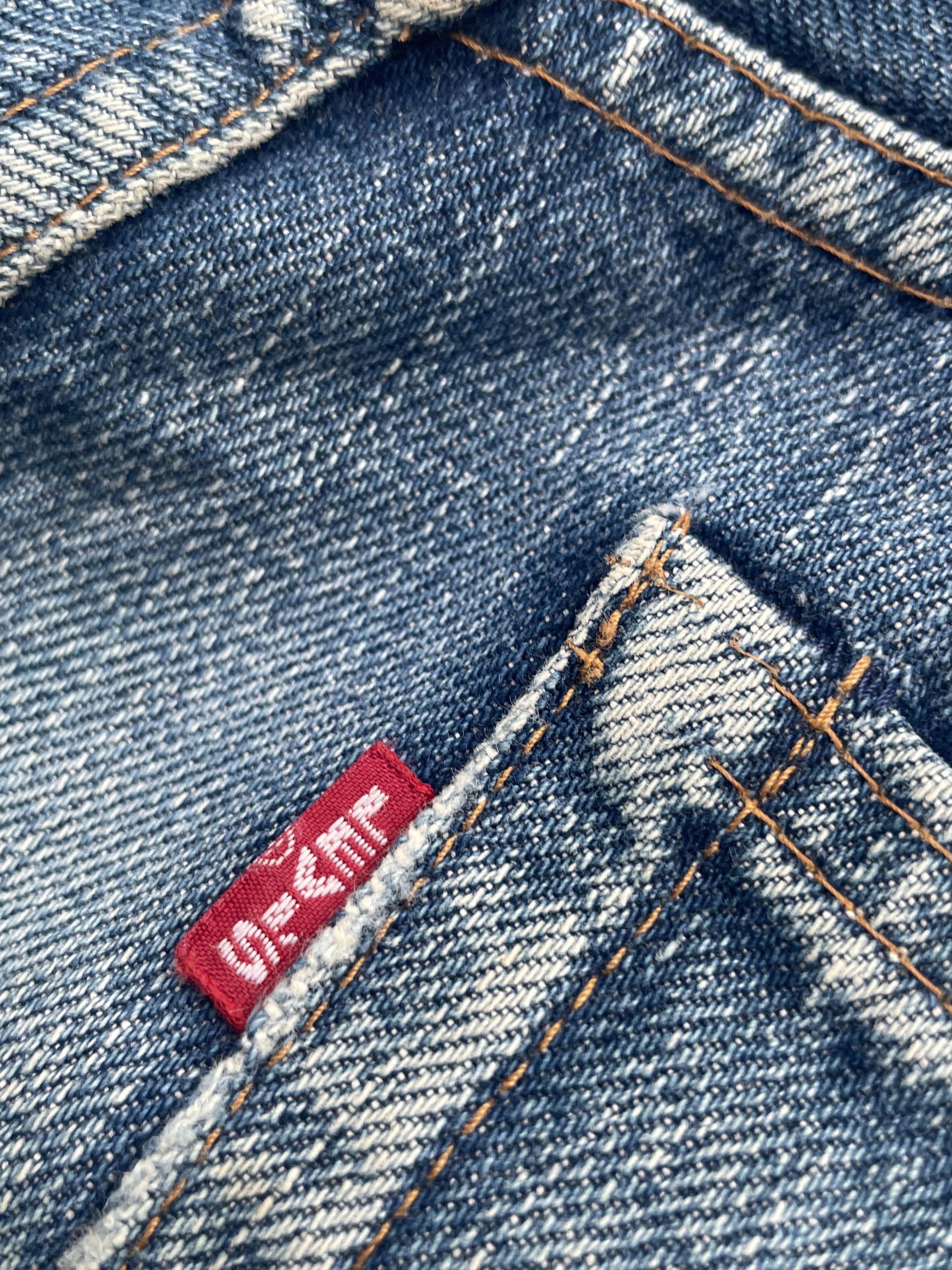 Levi's Vintage Levis 502XX E Selvedge Distresed Denim Size US 33 - 8 Thumbnail