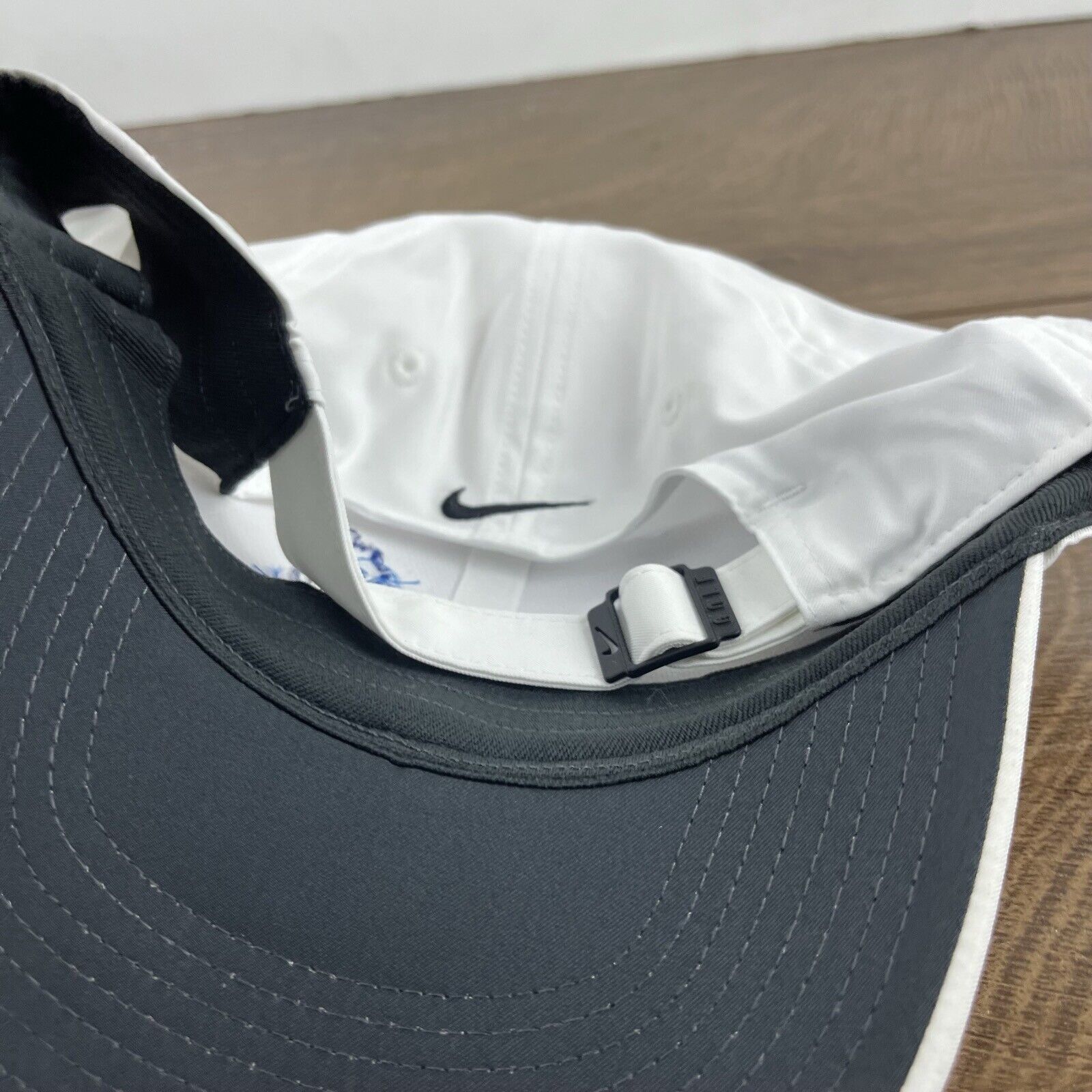 Nike Albertsons Boise Open Hat White Cap Nike Golf Hat Adjustable Size ONE SIZE - 13 Thumbnail
