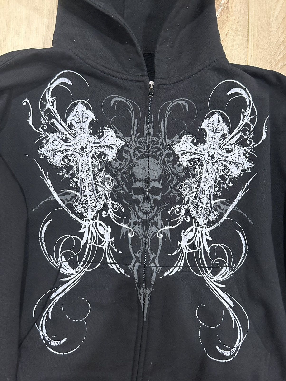 Insomnia Visuals Insomnia visuals rhinestones hoodie Size US S / EU 44-46 / 1 - 2 Thumbnail