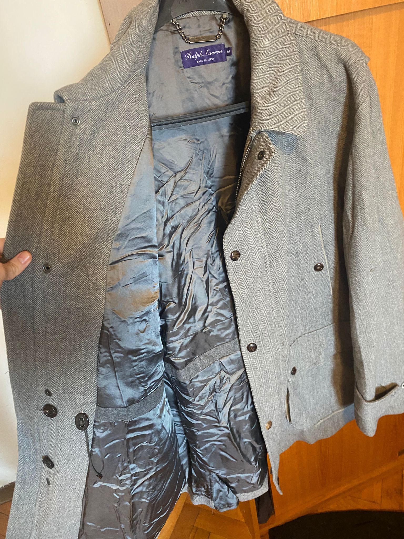Ralph Lauren Purple Label Ralph Lauren Purple Label Zip-up Coat Size 52L - 2 Thumbnail