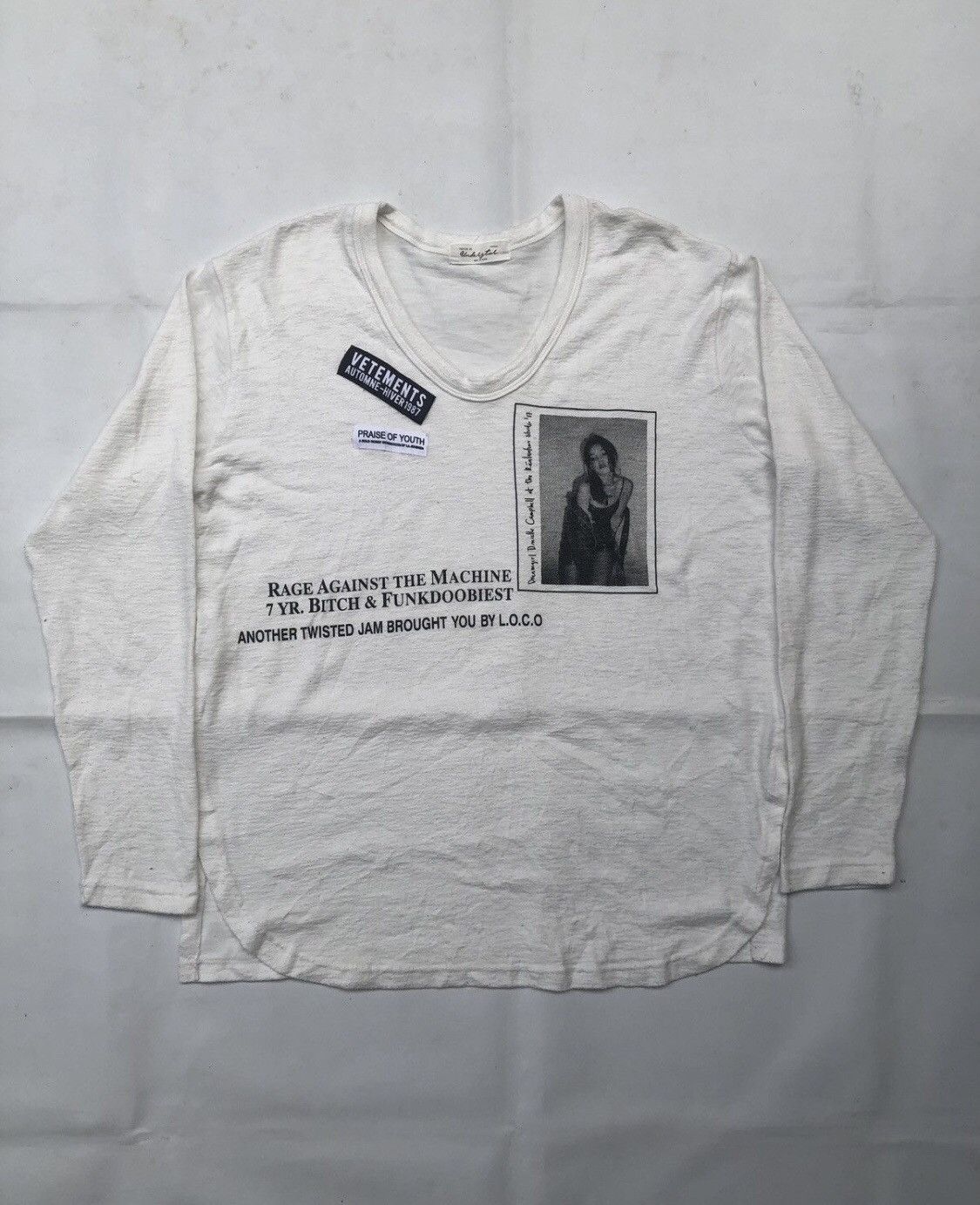 Hysteric Glamour Japanese Bundle LongSleeve Rock Punk Style Size US L / EU 52-54 / 3 - 1 Thumbnail