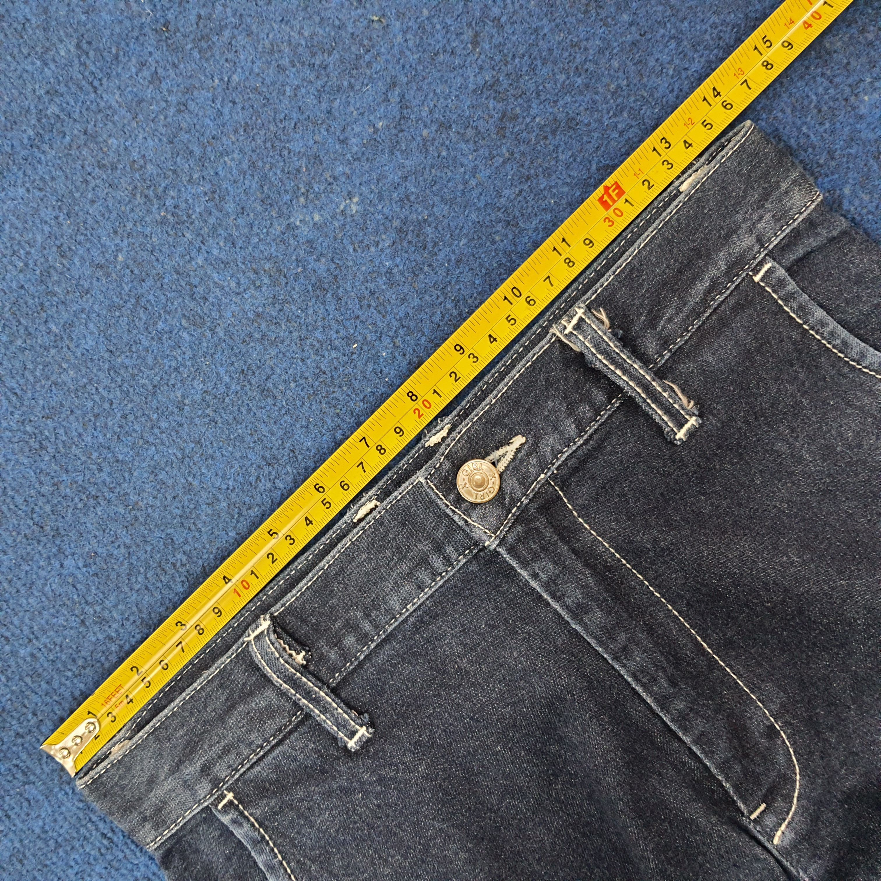 X-Girl Vintage X-girl Japanese Streetwear Brand Denim Pants C252N3 Size 27" / US 4 / IT 40 - 12 Thumbnail