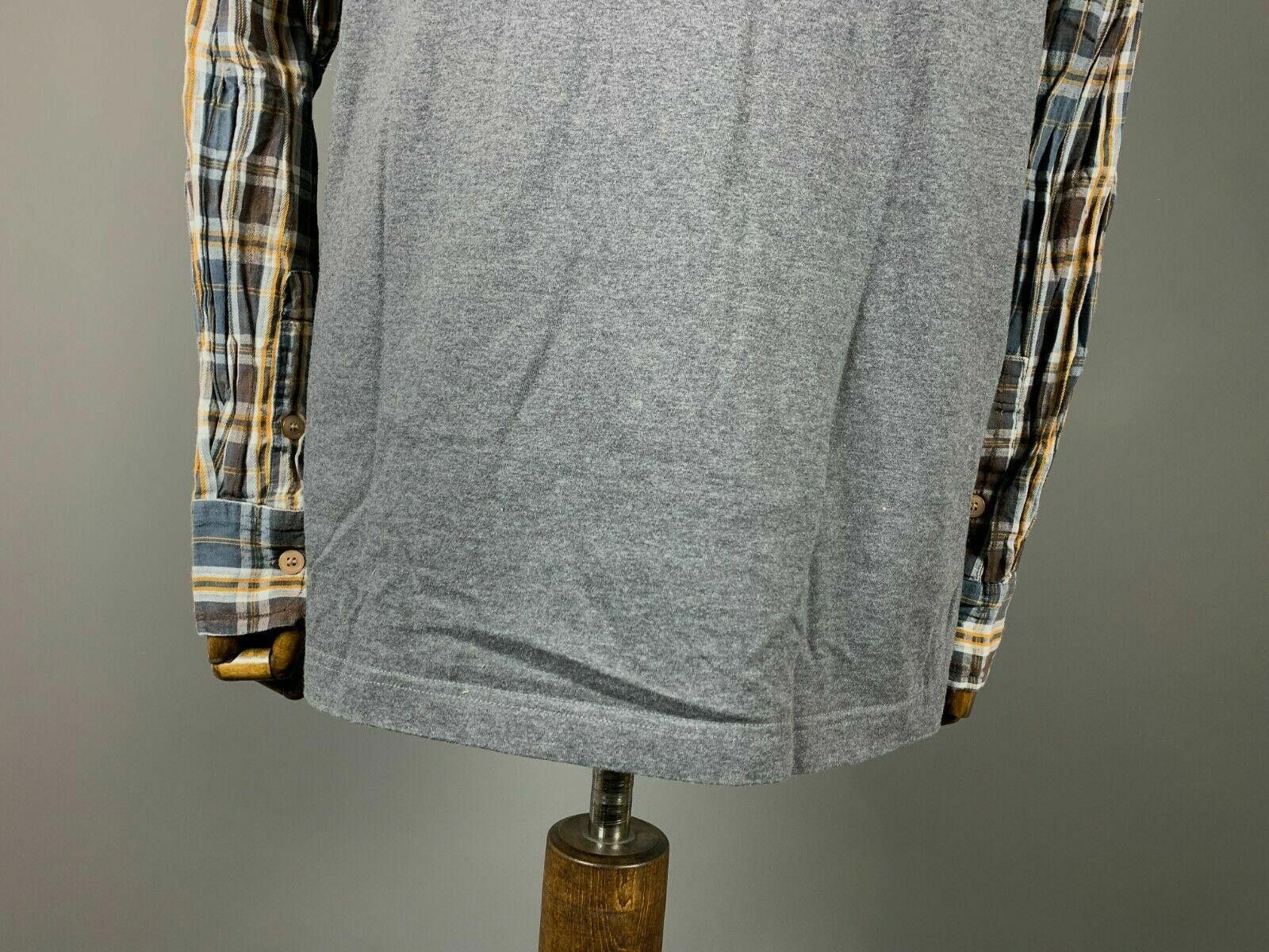 Desigual Men Desigual Happy! Grey Big Polo Shirt Pullover Size 2XL Size US XXL / EU 58 / 5 - 7 Thumbnail