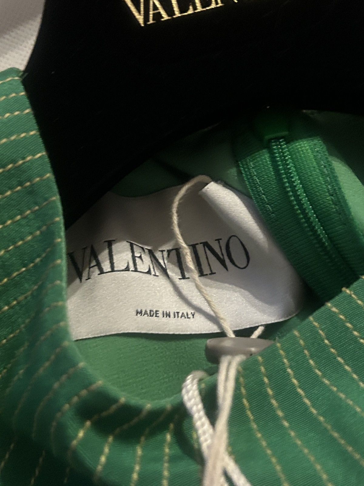 Valentino VALENTINO GARAVANI Ruffled Tulle velvet-paneled silk Dress Size S / US 4 / IT 40 - 9 Thumbnail