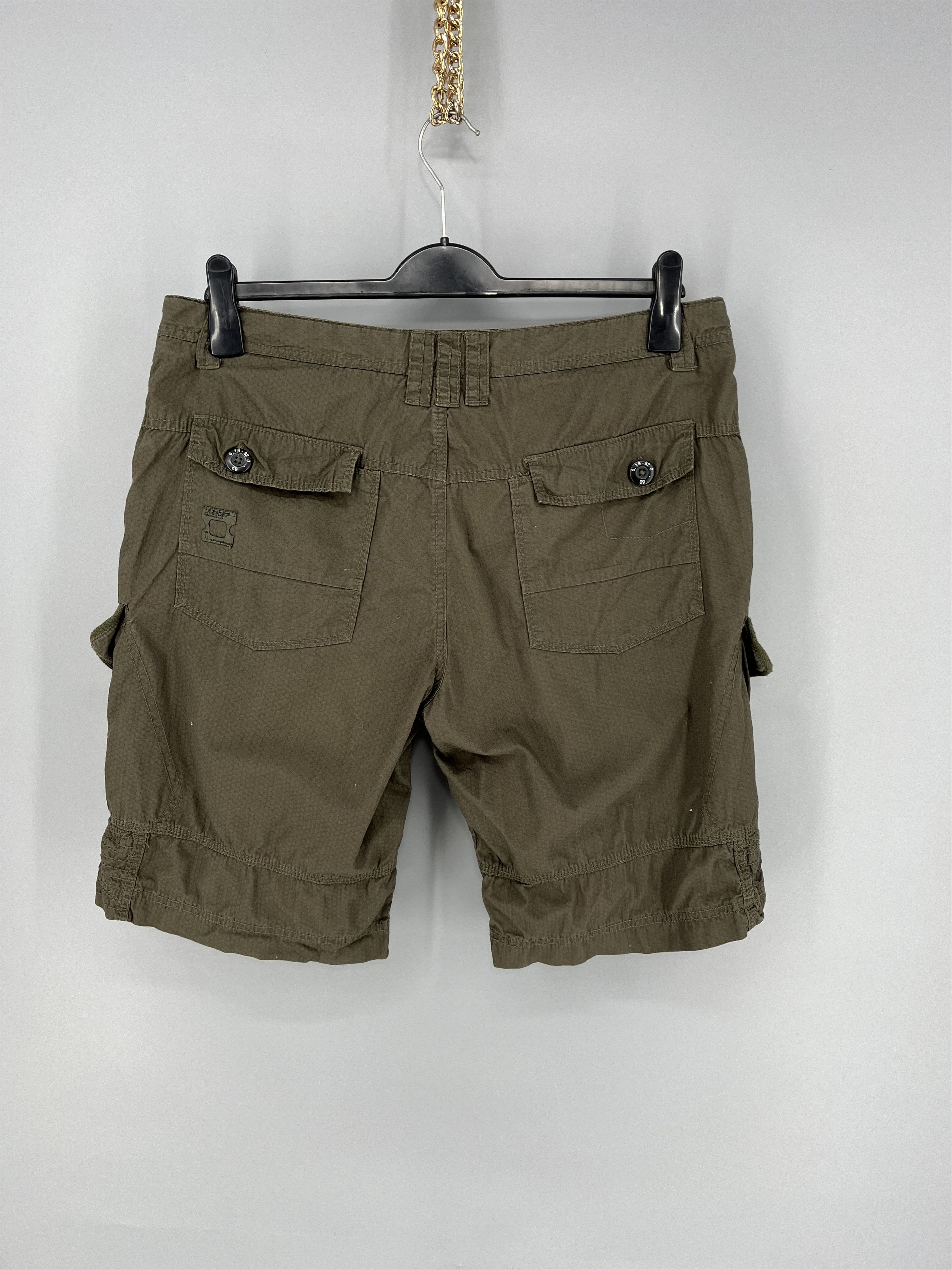 Vintage Vintage Army frst Combat Cargo Shorts Size US 36 / EU 52 - 11 Thumbnail