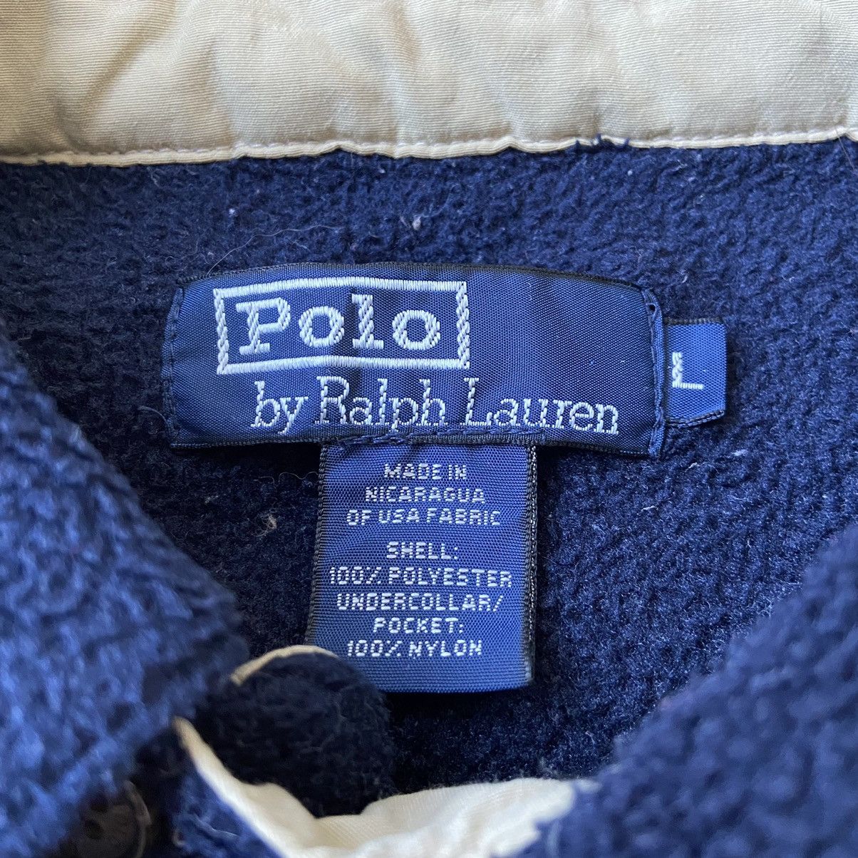 Polo Ralph Lauren × Vintage Polo Ralph Lauren Vintage Fleece Jacket Size US L / EU 52-54 / 3 - 6 Thumbnail