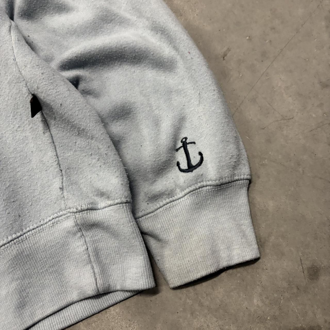 Japanese Brand × Vintage Crazy Vintage Y2K/2000s Light Blue Anapolis Spellout Light Sweater! Size US M / EU 48-50 / 2 - 5 Thumbnail