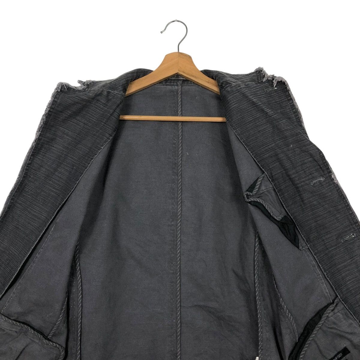 Japanese Brand 🔥VINTAGE CHORE BIKER JACKET CREATE BAREFOOT ISSEY MIYAKE Size US L / EU 52-54 / 3 - 16 Thumbnail