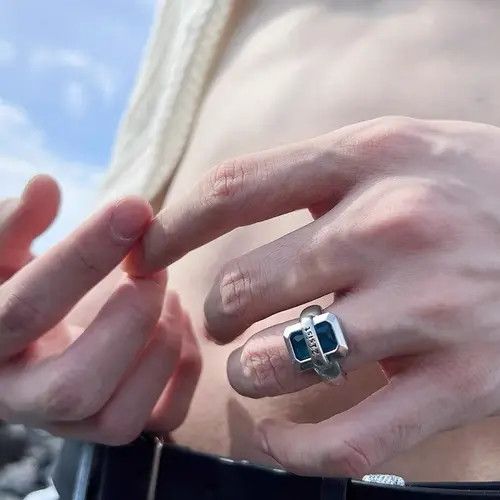 Designer × Vintage Retro punk rings Size ONE SIZE - 1 Thumbnail