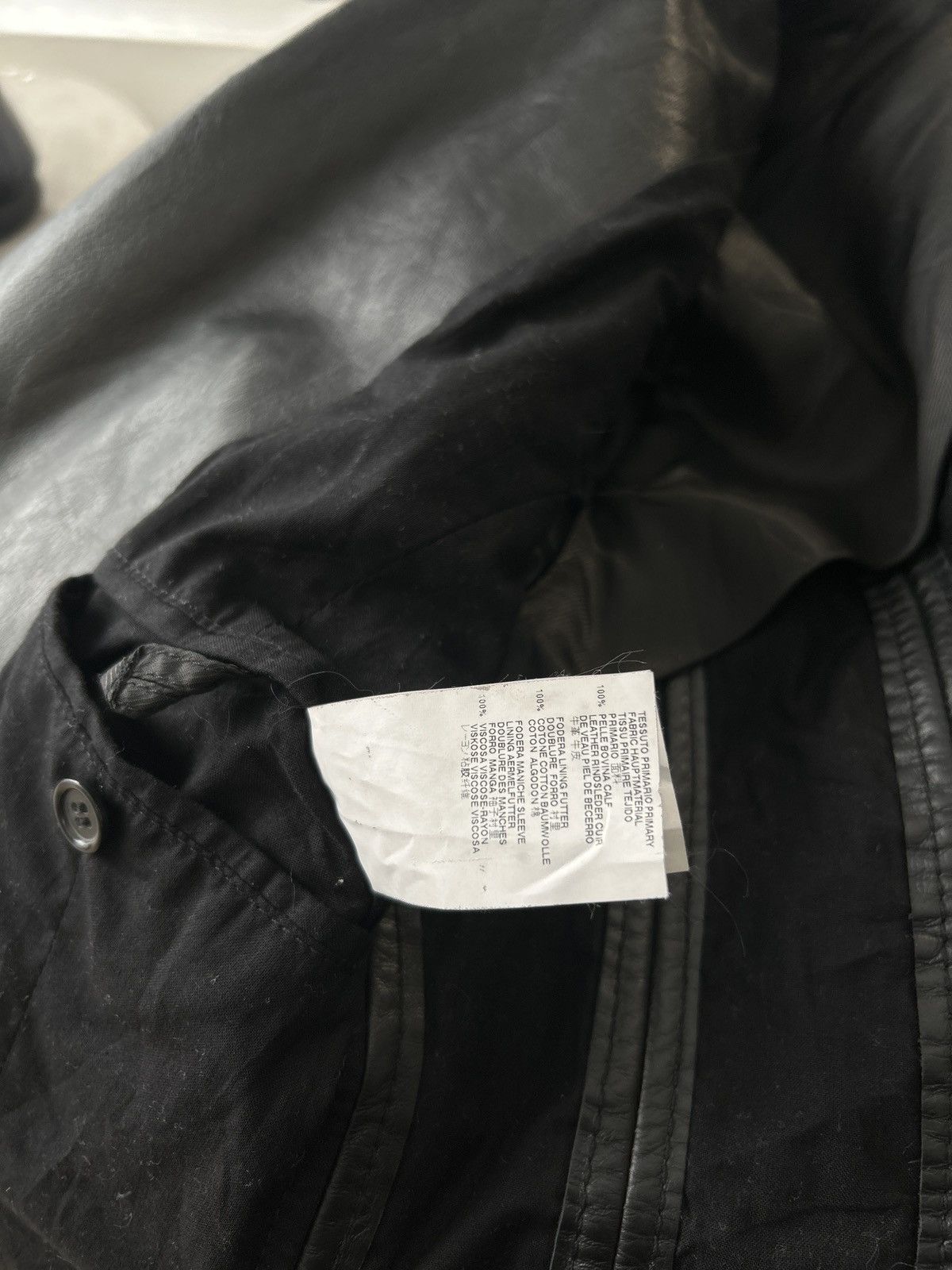 Maison Margiela Maison Martin Margiela Perfecto Veal Leather Jacket - AW13 Size US S / EU 44-46 / 1 - 11 Thumbnail