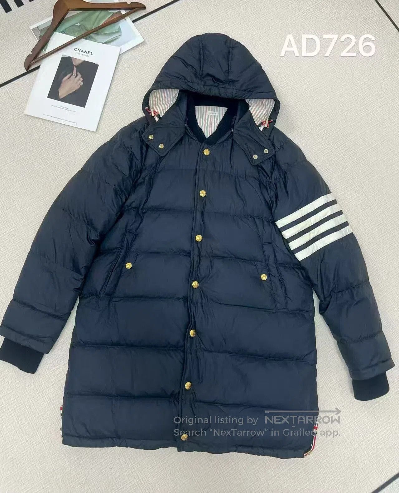 Thom Browne Thom Browne Long Hooded Down Jacket. Size US M / EU 48-50 / 2 - 1 Thumbnail