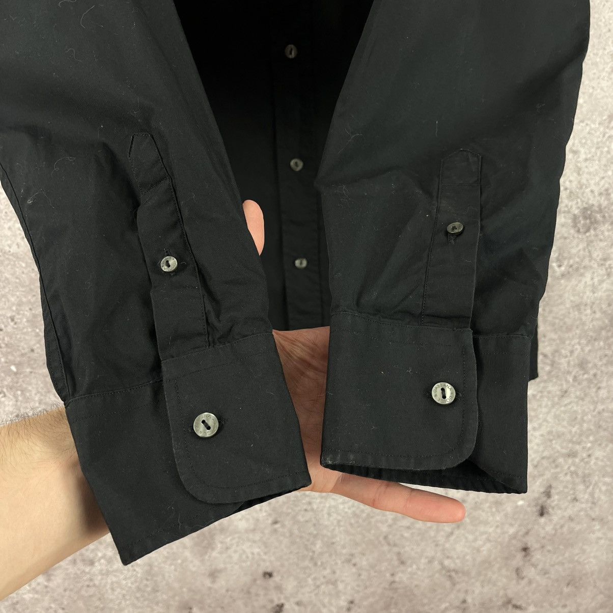 Dolce & Gabbana Dolce & Gabbana Vintage Long Sleeve Classic Buttons Shirt Size US L / EU 52-54 / 3 - 9 Thumbnail