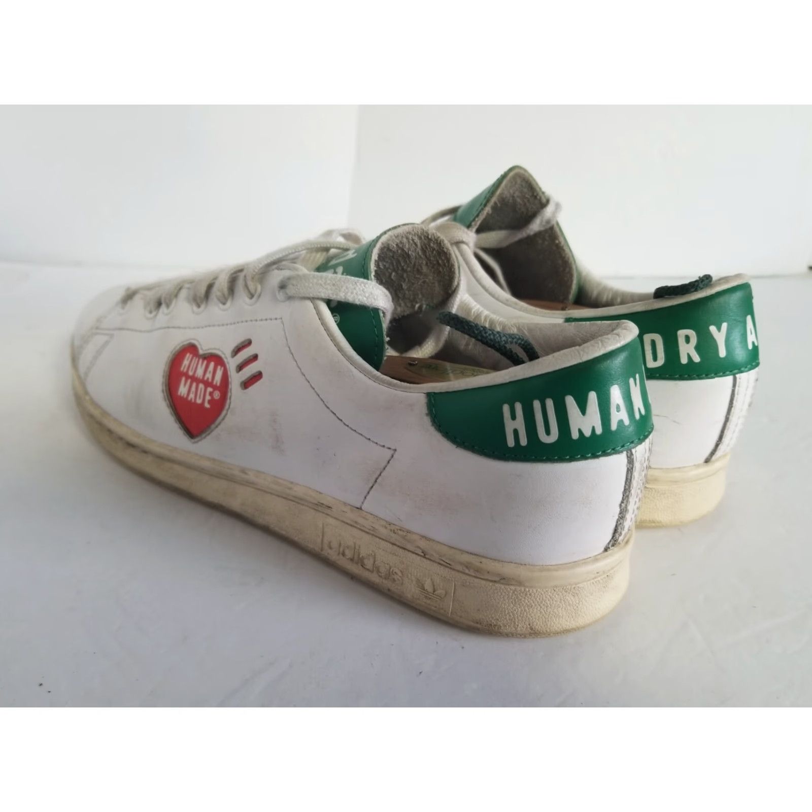Adidas Adidas Human Made Collaboration Sneakers White Green Men's Size 10 Size US 10 / EU 43 - 4 Thumbnail