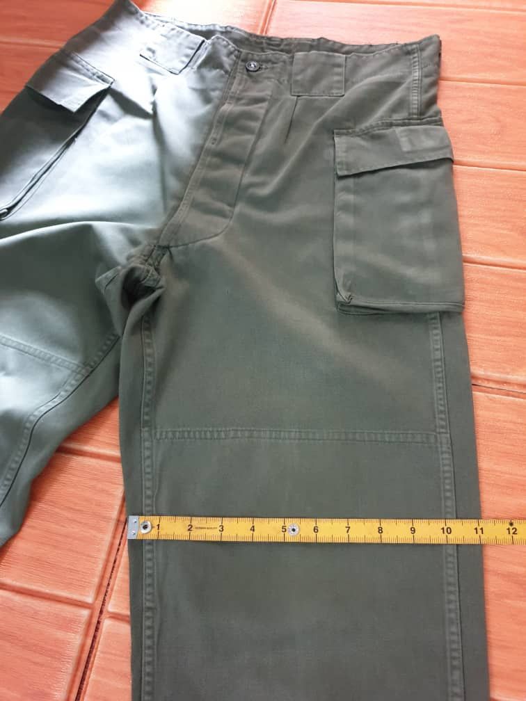 Japanese Brand Vintage Military green pant Size US 31 - 8 Thumbnail