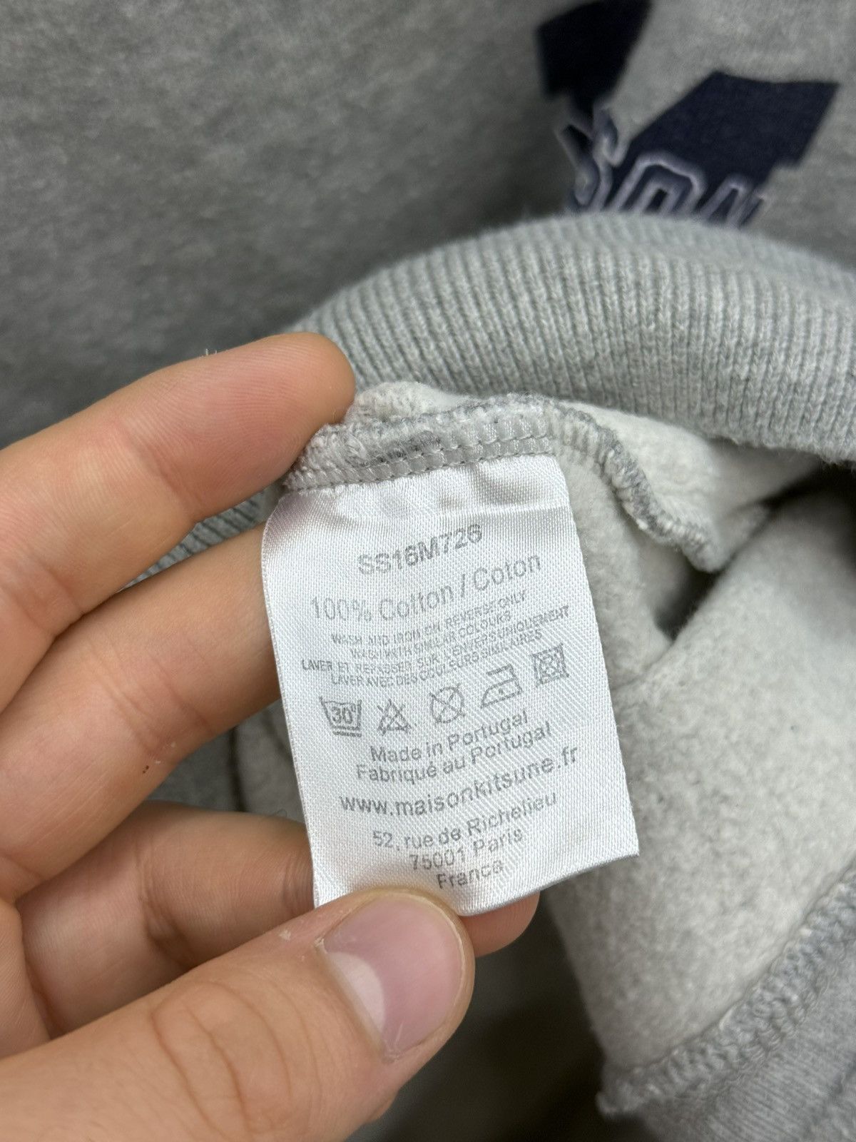 Maison Kitsune Maison Kitsune Logo Printed Sweatshirt Size US M / EU 48-50 / 2 - 5 Thumbnail