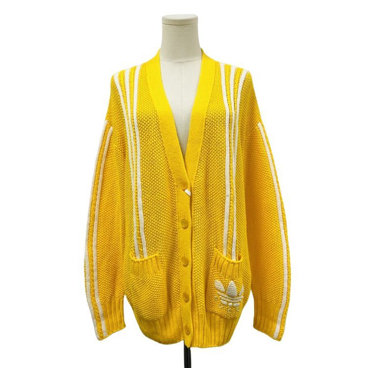Gucci Gucci x Adidas Trefoil Knit Cardigan Size L Size L / US 10 / IT 46 - 1 Thumbnail
