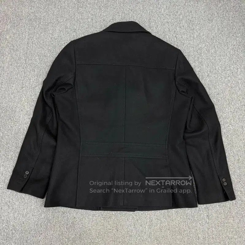 Neil Barrett NeIL BarreTT Black Wool Double-Breasted Coat . Size US XL / EU 56 / 4 - 2 Thumbnail