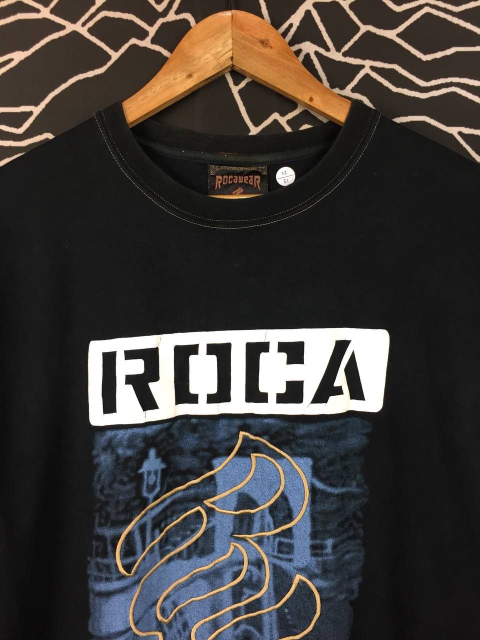 Rocawear Vtg Y2K Rocawear Jay Z Big Logo Baggy Hip Hop Style Tee Size US XL / EU 56 / 4 - 3 Thumbnail
