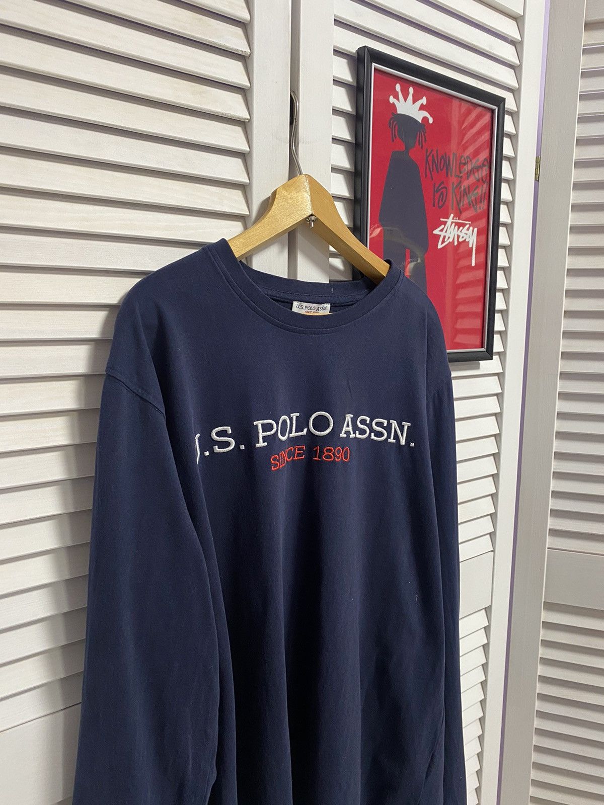 Designer × U.S. Polo Assn. Loong Sleeve Shirt Tee Polo USNN STYLED Ralph Lauren Size US L / EU 52-54 / 3 - 3 Thumbnail