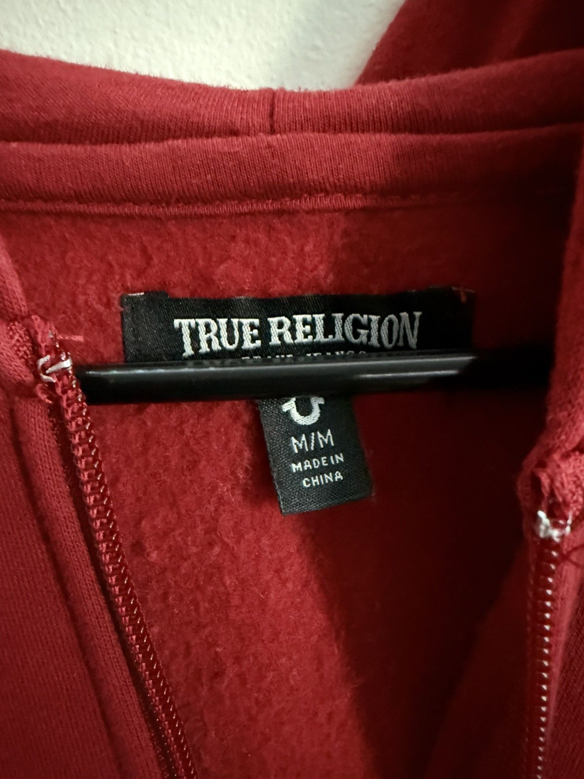 True Religion Red & Tan True Religion Hoodie Size US M / EU 48-50 / 2 - 3 Thumbnail