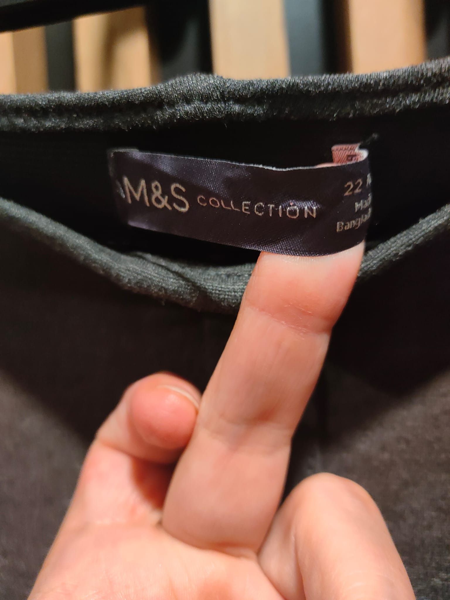 Marks & Spencer × Vintage M&S Collection Smart Trousers Elasticated Waist Size 40" / US 18 - 5 Thumbnail