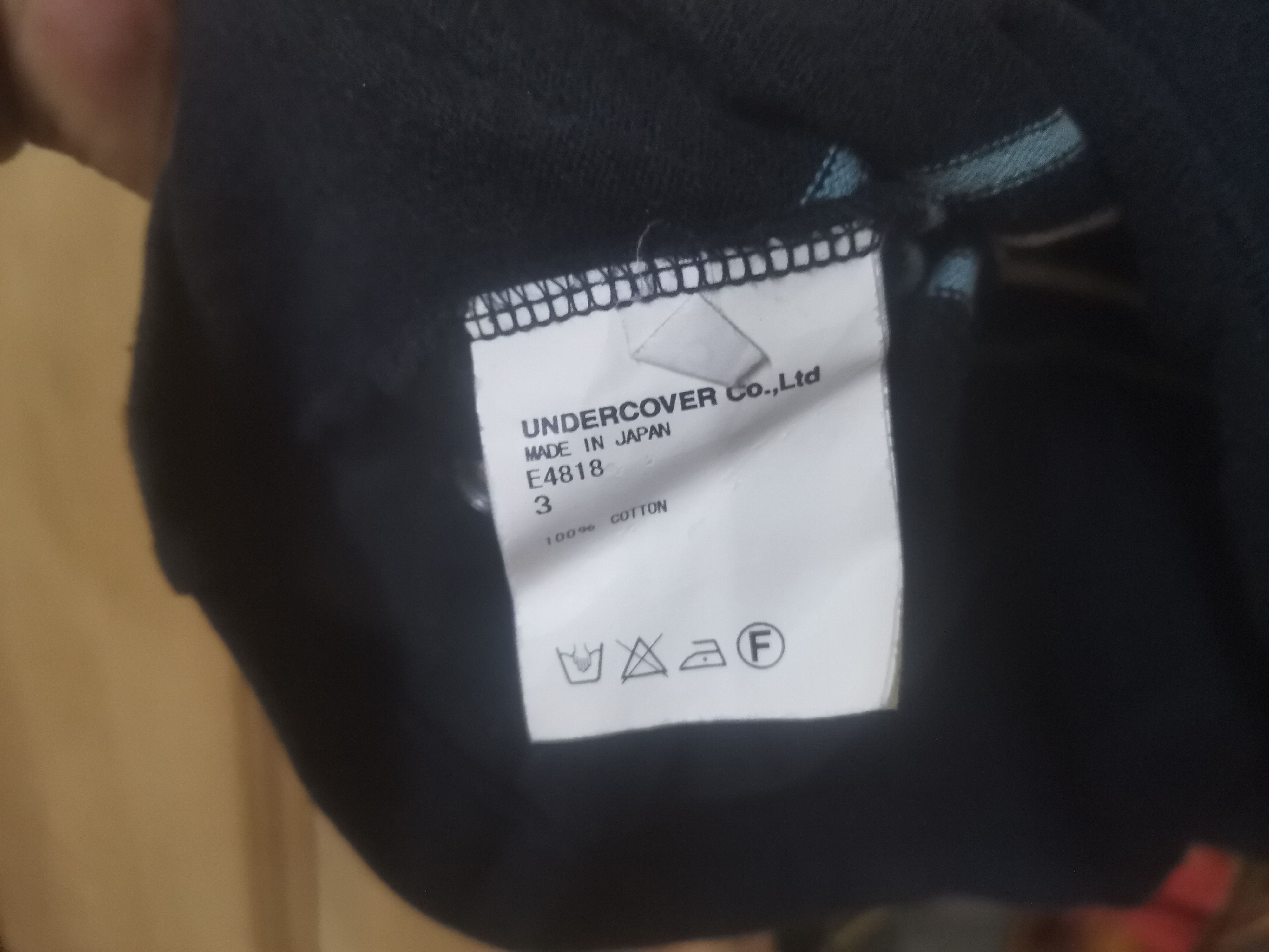 Undercover Undercover t-shirt top Japanese designer brand Size US M / EU 48-50 / 2 - 5 Thumbnail