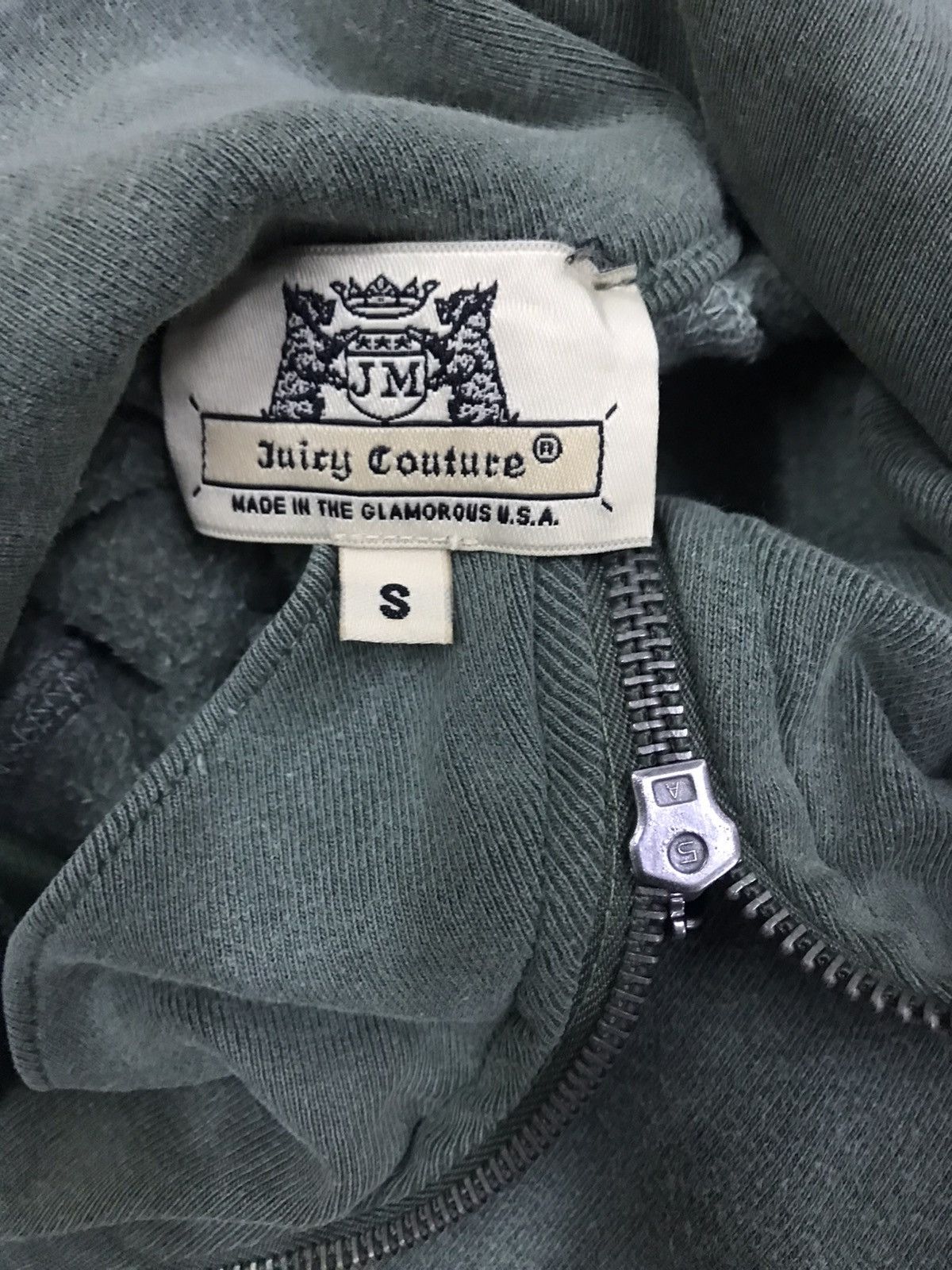 Juicy Couture Jeans Juicy Couture Usa Green Zipper Y2K Fashion Sweater Size US M / EU 48-50 / 2 - 5 Thumbnail