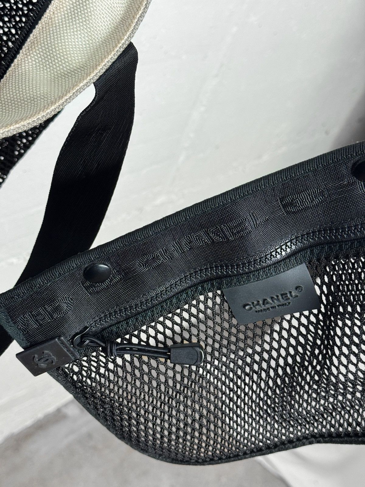 Chanel 2003 CC Chanel Sports Line Mesh Tote Bag by Karl Lagerfeld Size ONE SIZE - 11 Thumbnail
