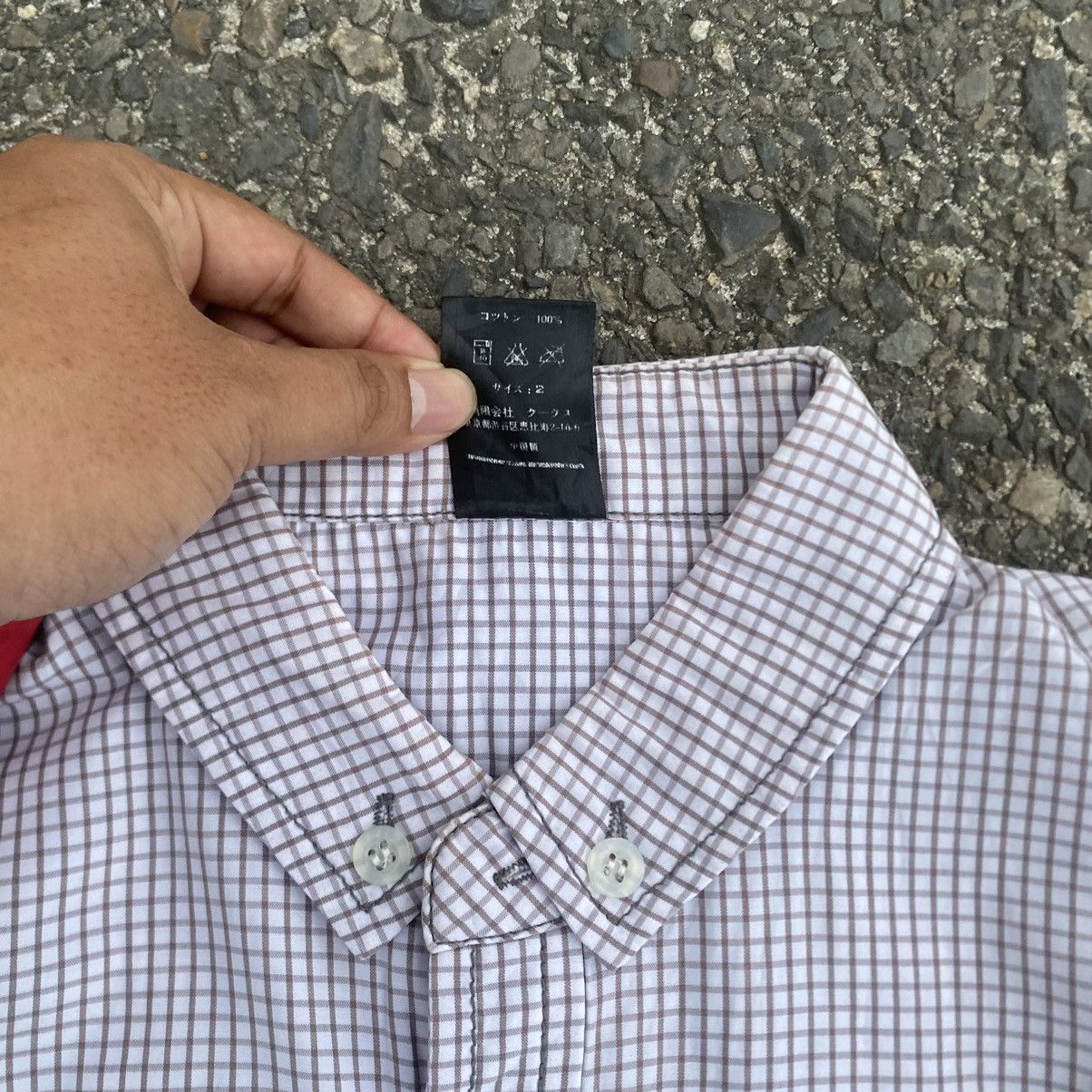 Number (N)ine Number Nine Chekered Shirt Size US M / EU 48-50 / 2 - 6 Thumbnail