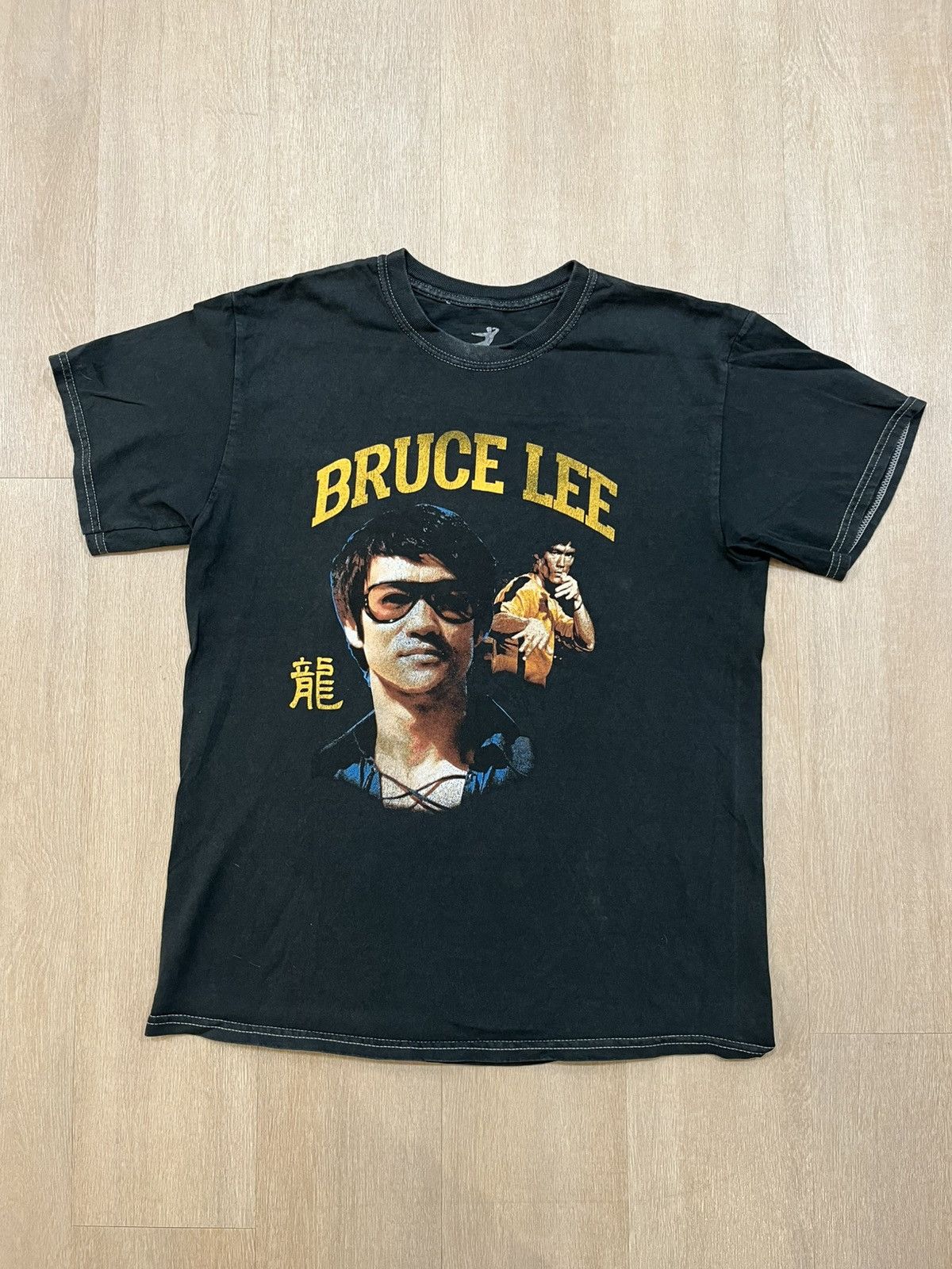Vintage Bruce Lee Shirt Small Size US M / EU 48-50 / 2 - 1 Thumbnail