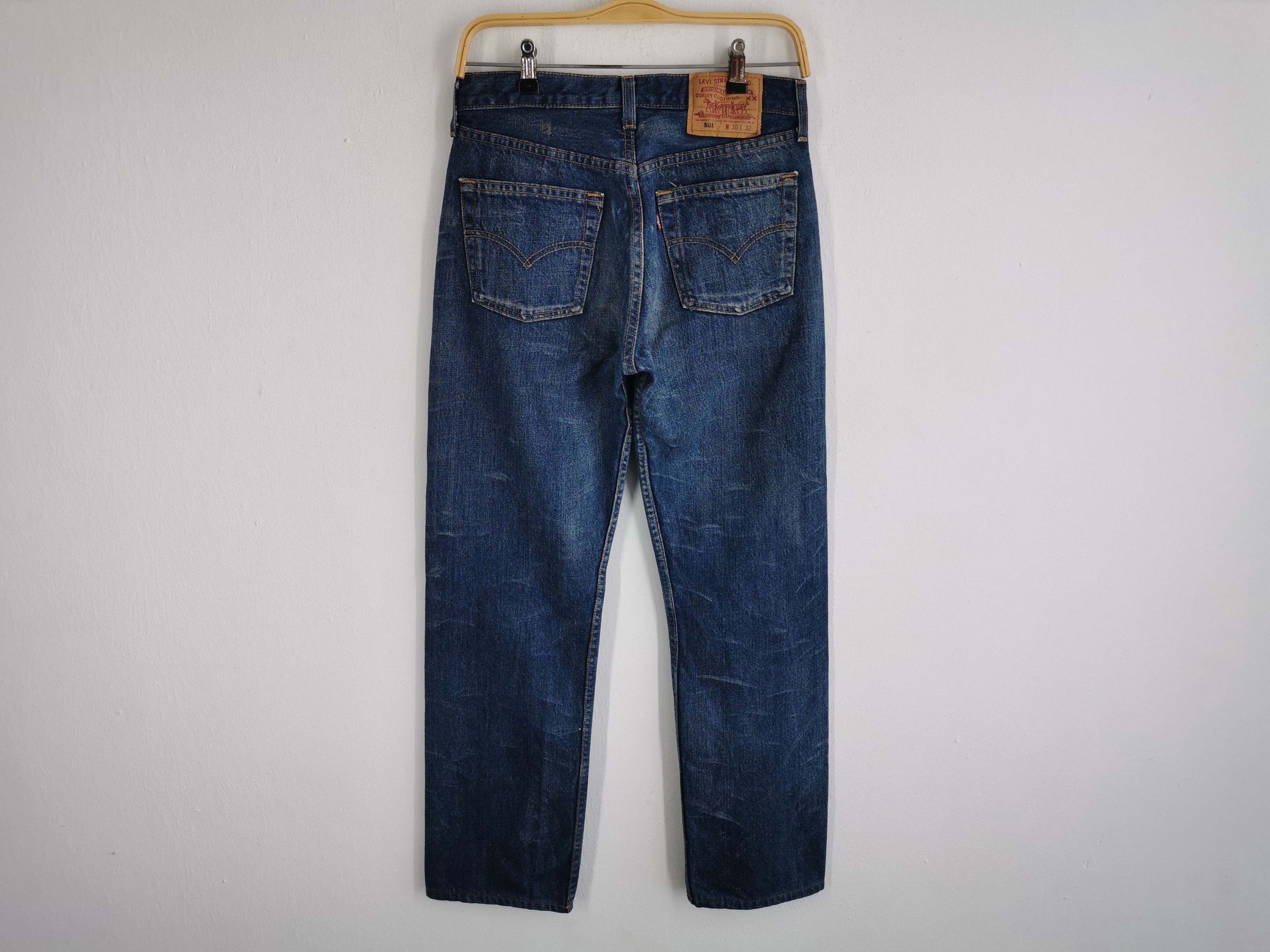 Levi's Vintage Levis Lot 501 Denim Jeans Made In USA Size 27/30x32 Size US 27 - 3 Thumbnail