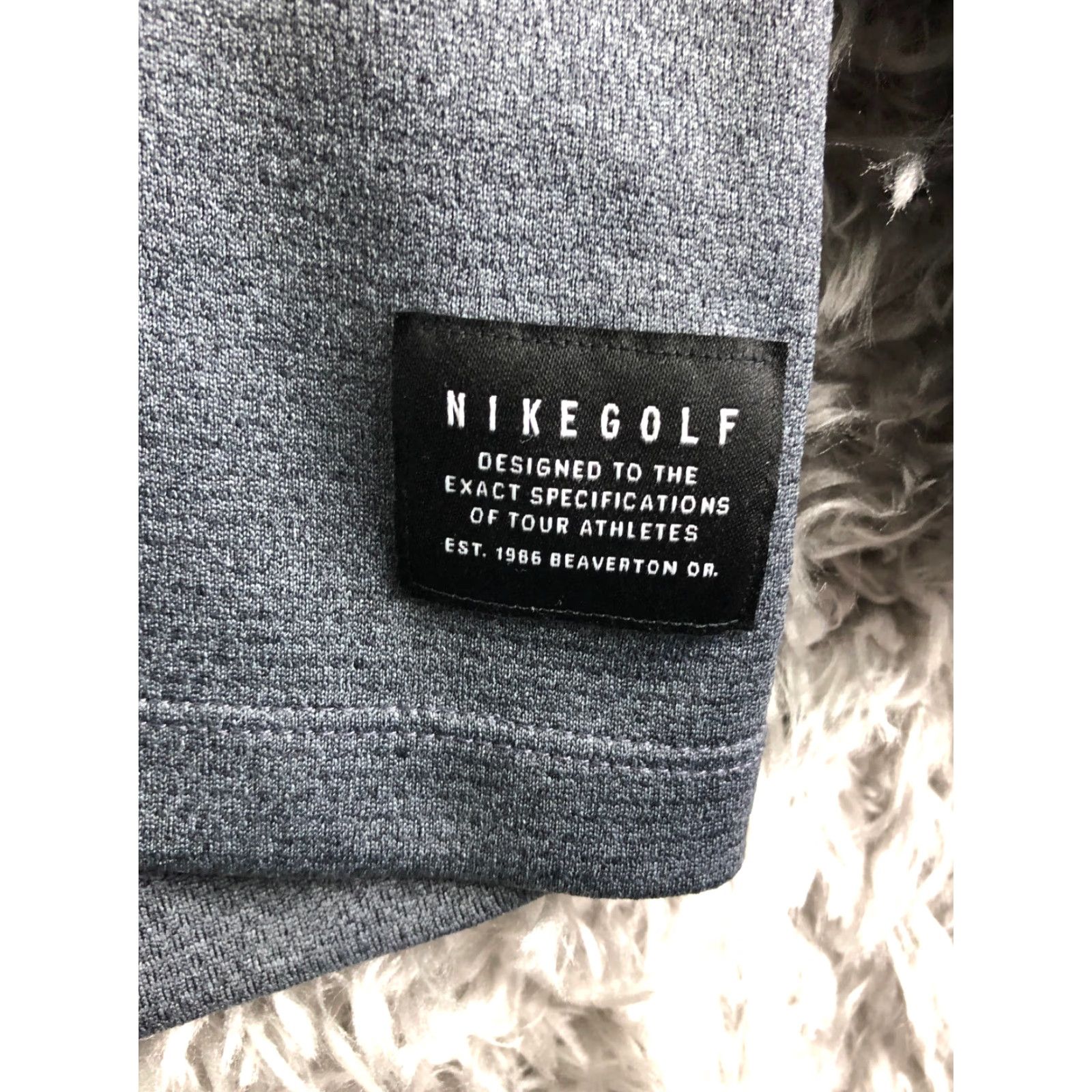 Nike Nike Golf Sweatshirt Mens XXL Gray Pullover 1/4 Zip Longsleeve Sponsored Size US XXL / EU 58 / 5 - 7 Thumbnail