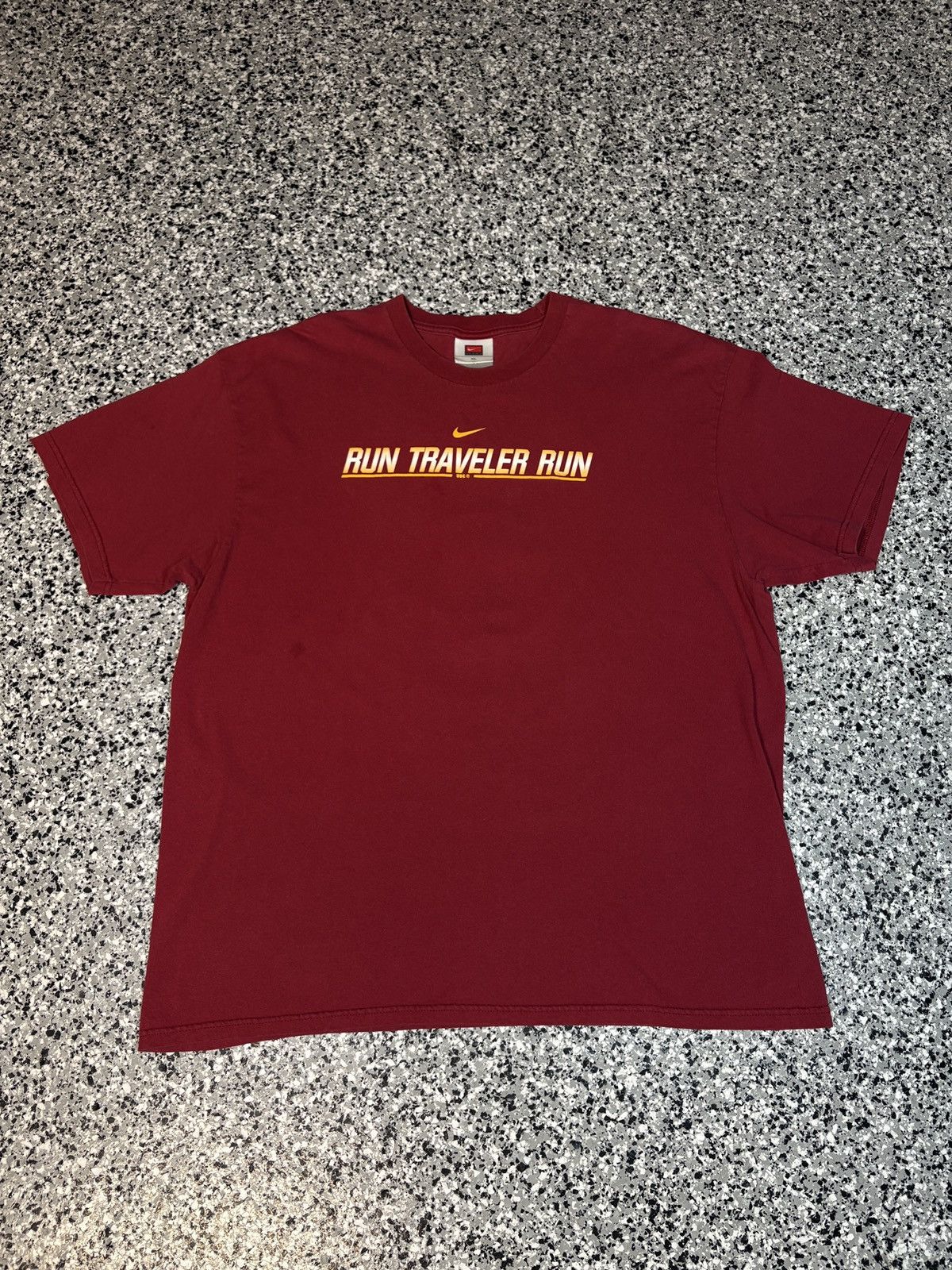 NCAA Vintage 2000s Nike USC Trojans “Run Traveler Run” Sz XL 0537 Size US XL / EU 56 / 4 - 1 Thumbnail