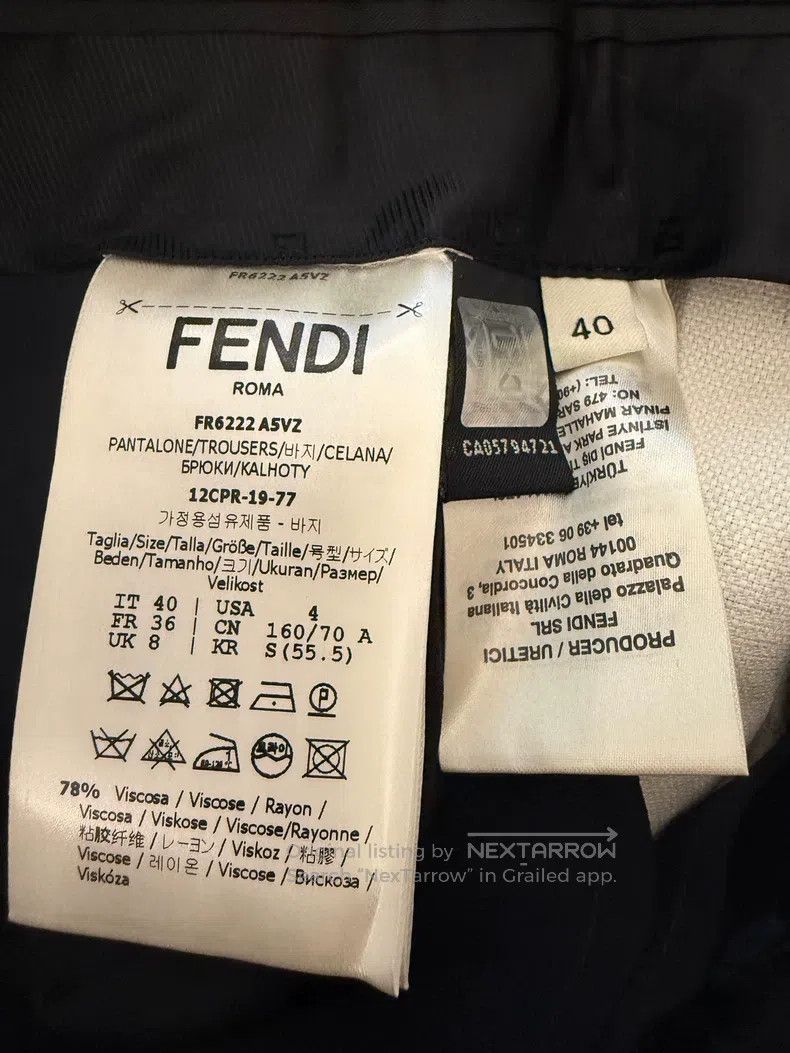 Fendi Fendi Limited Showpiece Artist Collaboration Printed Shirt Size XS / US 0-2 / IT 36-38 - 8 Thumbnail