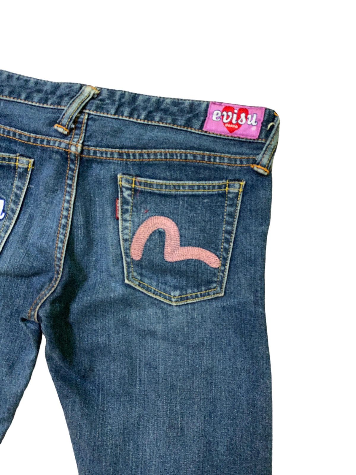 Evisu × Vintage Evisu Donna Selvedge Denim Size 28" / US 6 / IT 42 - 12 Thumbnail