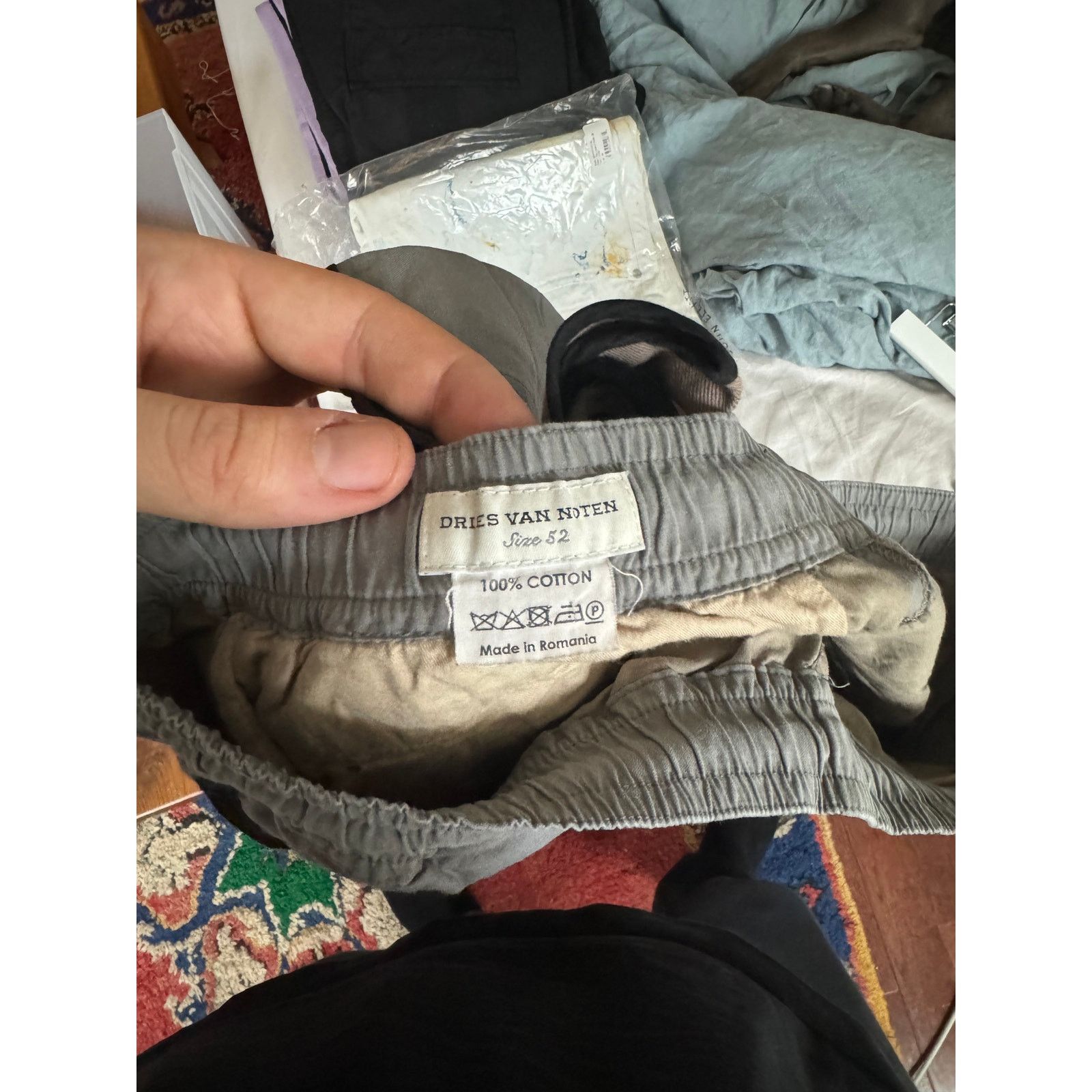 Dries Van Noten Dries Van Noten Piped Trousers Size US 34 / EU 50 - 4 Thumbnail