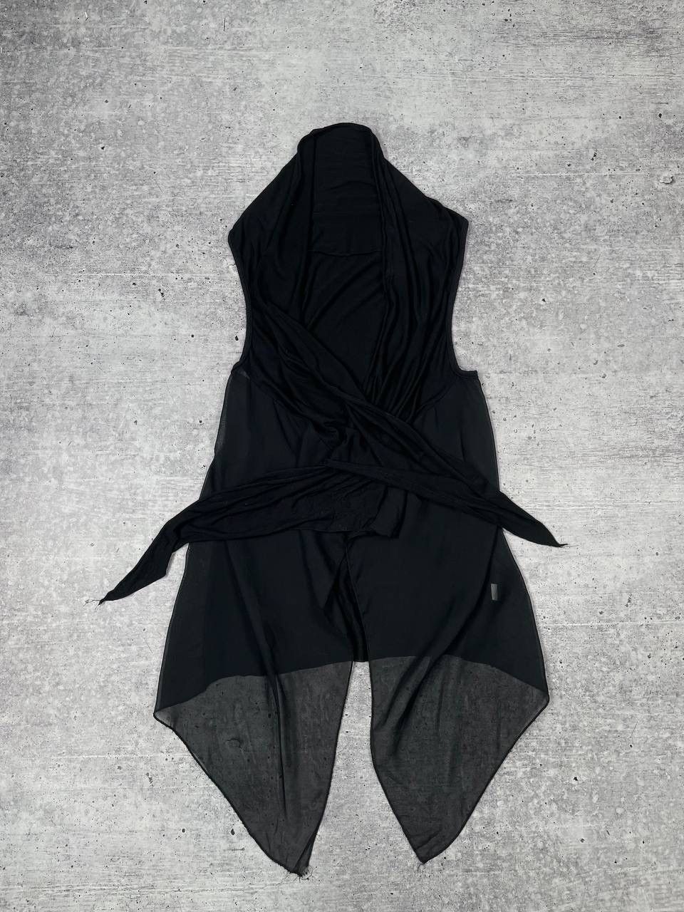 Hysteric Glamour Vintage 00s Opium Ghotic Rick Owens Vibe Mesh Vest Y2K Size M / US 6-8 / IT 42-44 - 1 Thumbnail