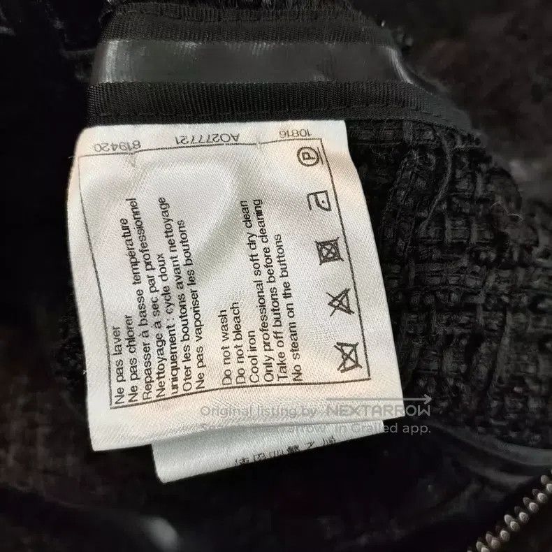 Chanel Chanel Black soft denim jacket Size XXS / US 00 / IT 34 - 7 Thumbnail