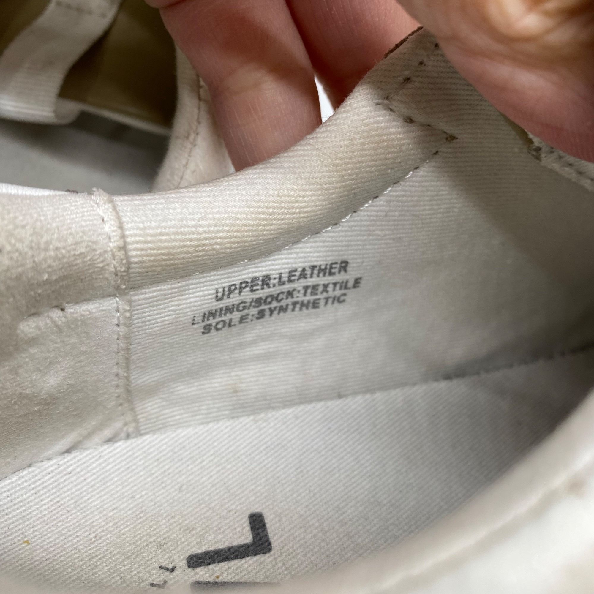 Madewell Madewell Kickoff Neutral Leather Color block Trainer Sneaker Size US 6 / IT 36 - 10 Thumbnail