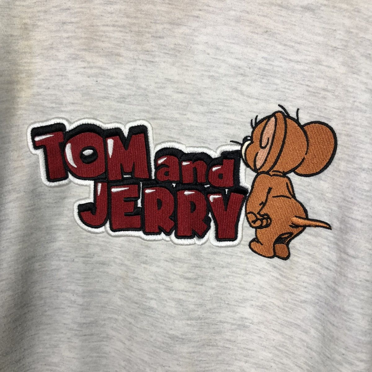 Japanese Brand 🔥VINTAGE SWEATSHIRT TOM & JERRY CARTOON BIG LOGO DESIGN Size US L / EU 52-54 / 3 - 14 Thumbnail