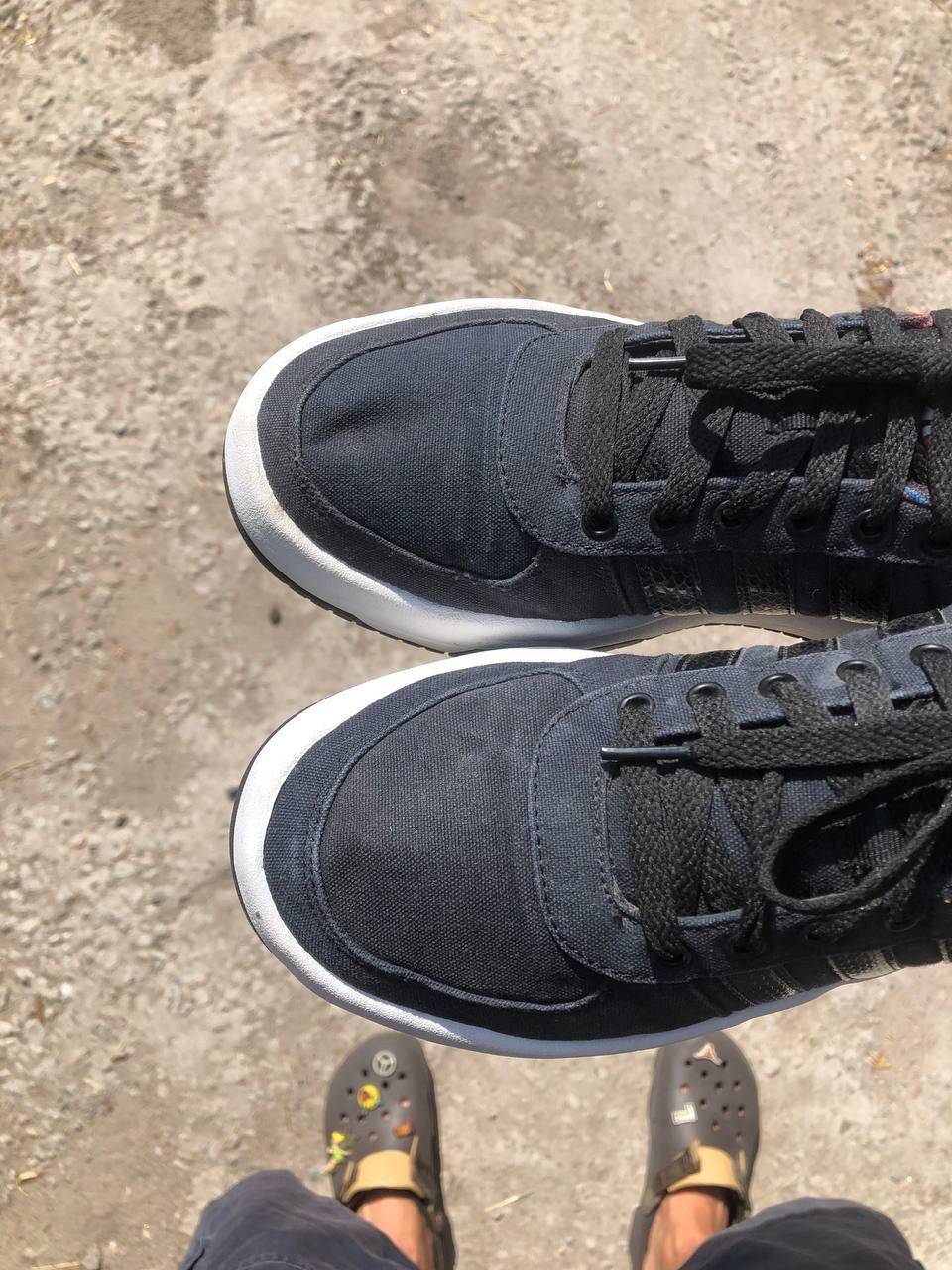 Vintage VERY RARE ADIDAS ORIGINAL KASUT NEO JEANS LABEL SNEAKERS 90s Size US 7 / EU 40 - 5 Thumbnail