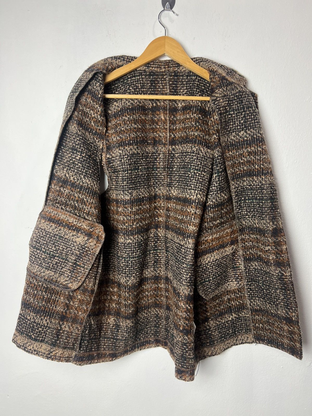 Vintage Vintage Liroluce Tweed Houndstooth Plaid Pattern Vest Size US L / EU 52-54 / 3 - 8 Thumbnail